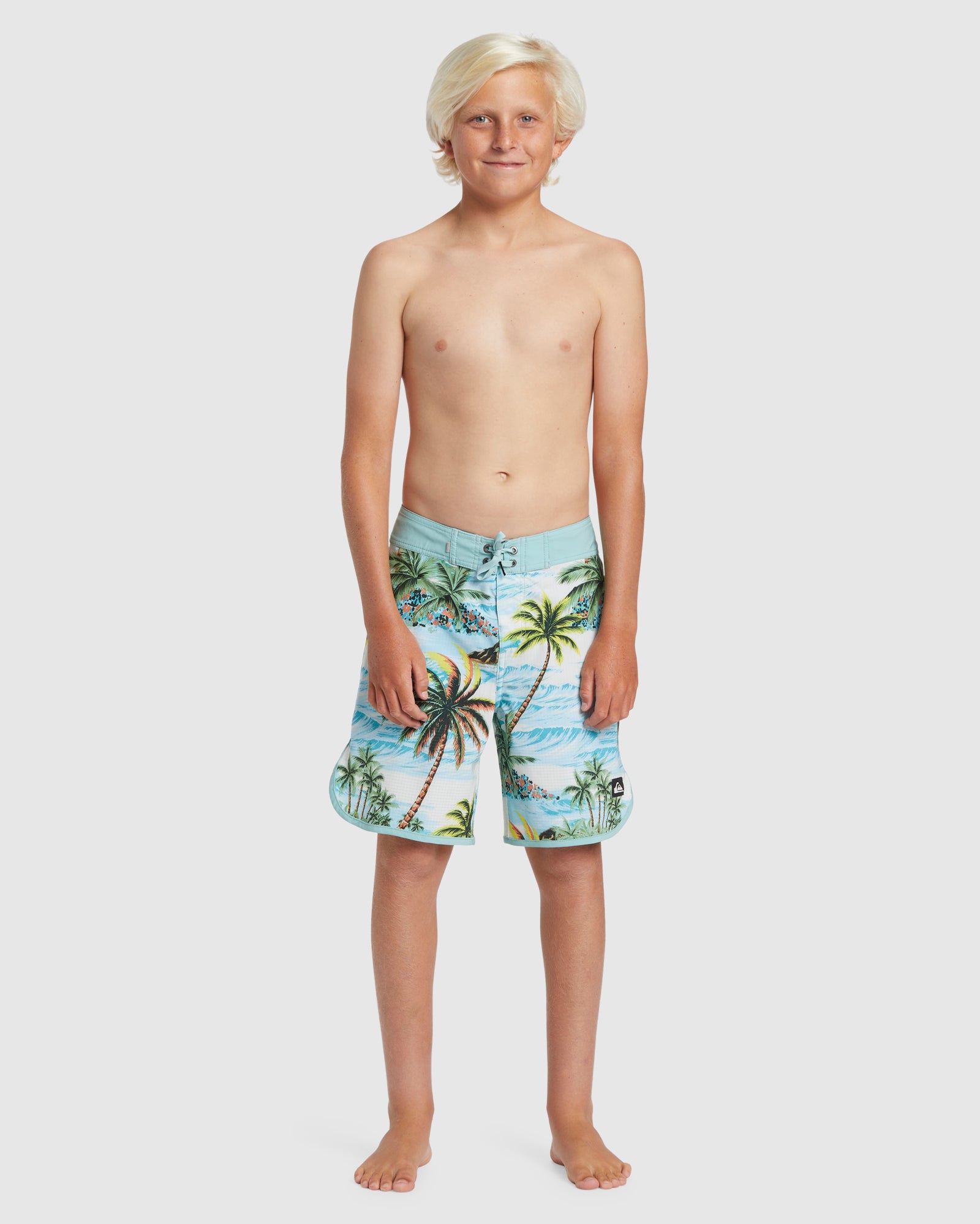 Boys 8-16 Highline Scallop Boardshorts