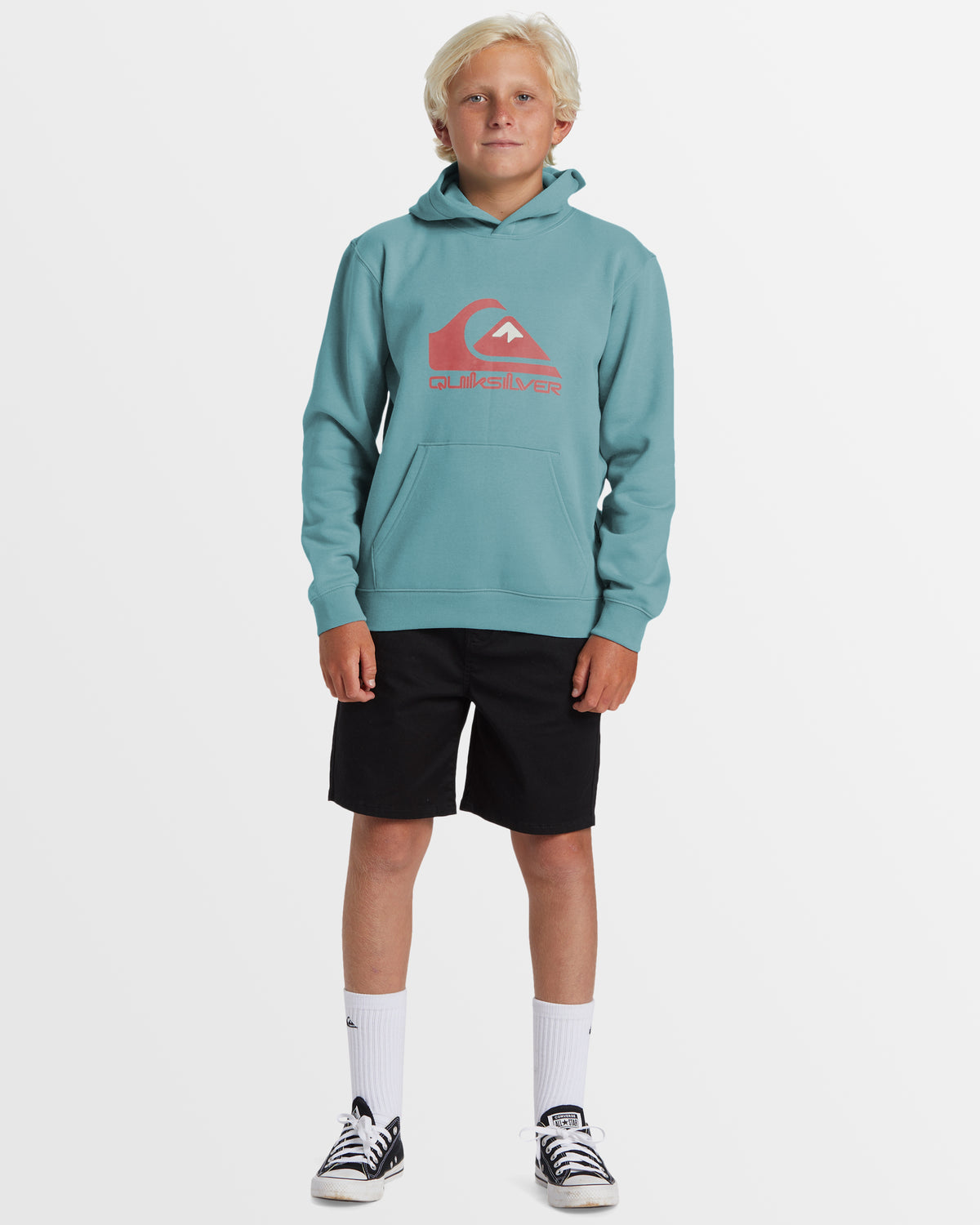 Boys 8-16 Big Logo Pullover Hoodie