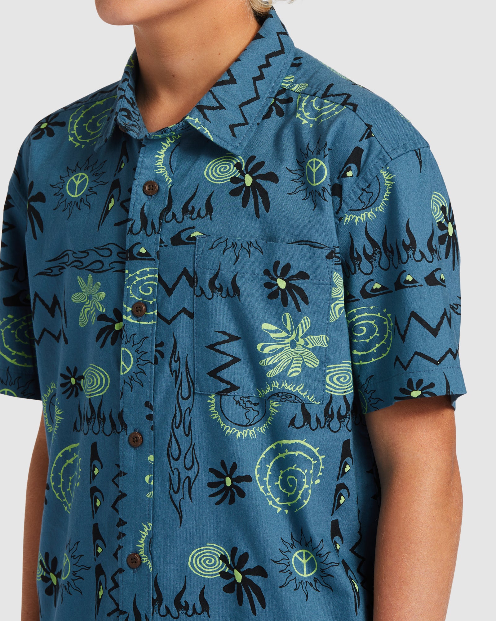 Boys 8-16 Radical Times Short Sleeve Shirt