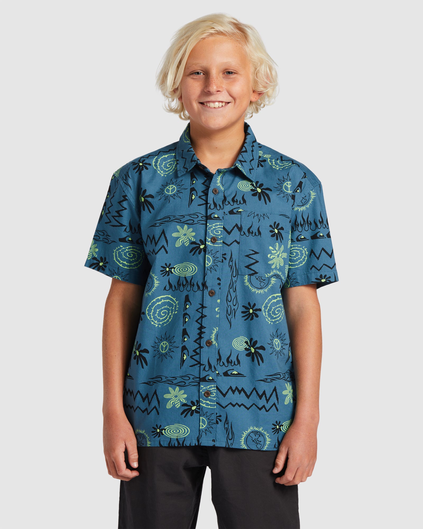 Boys 8-16 Radical Times Short Sleeve Shirt