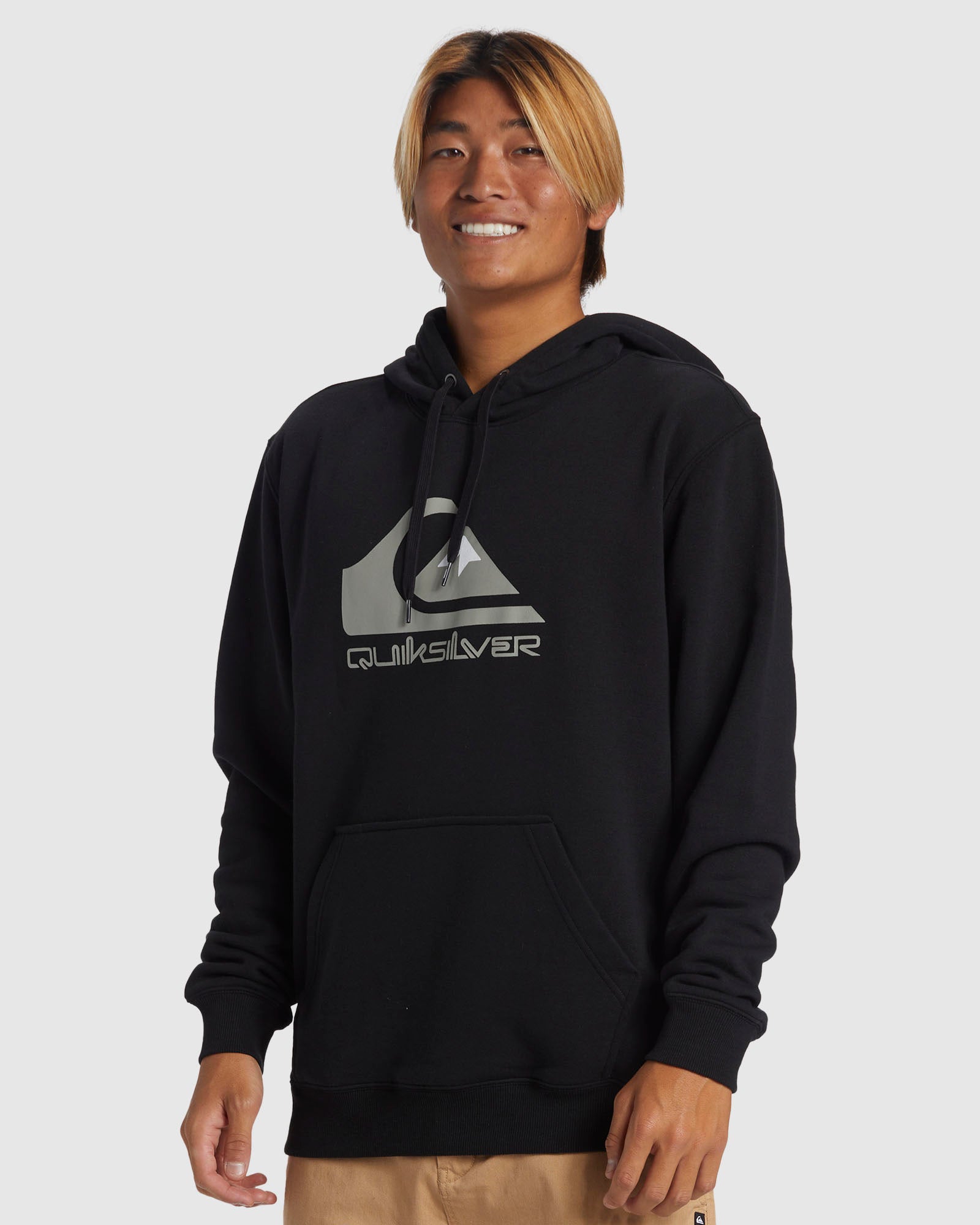 Mens Big Logo Pullover Hoodie