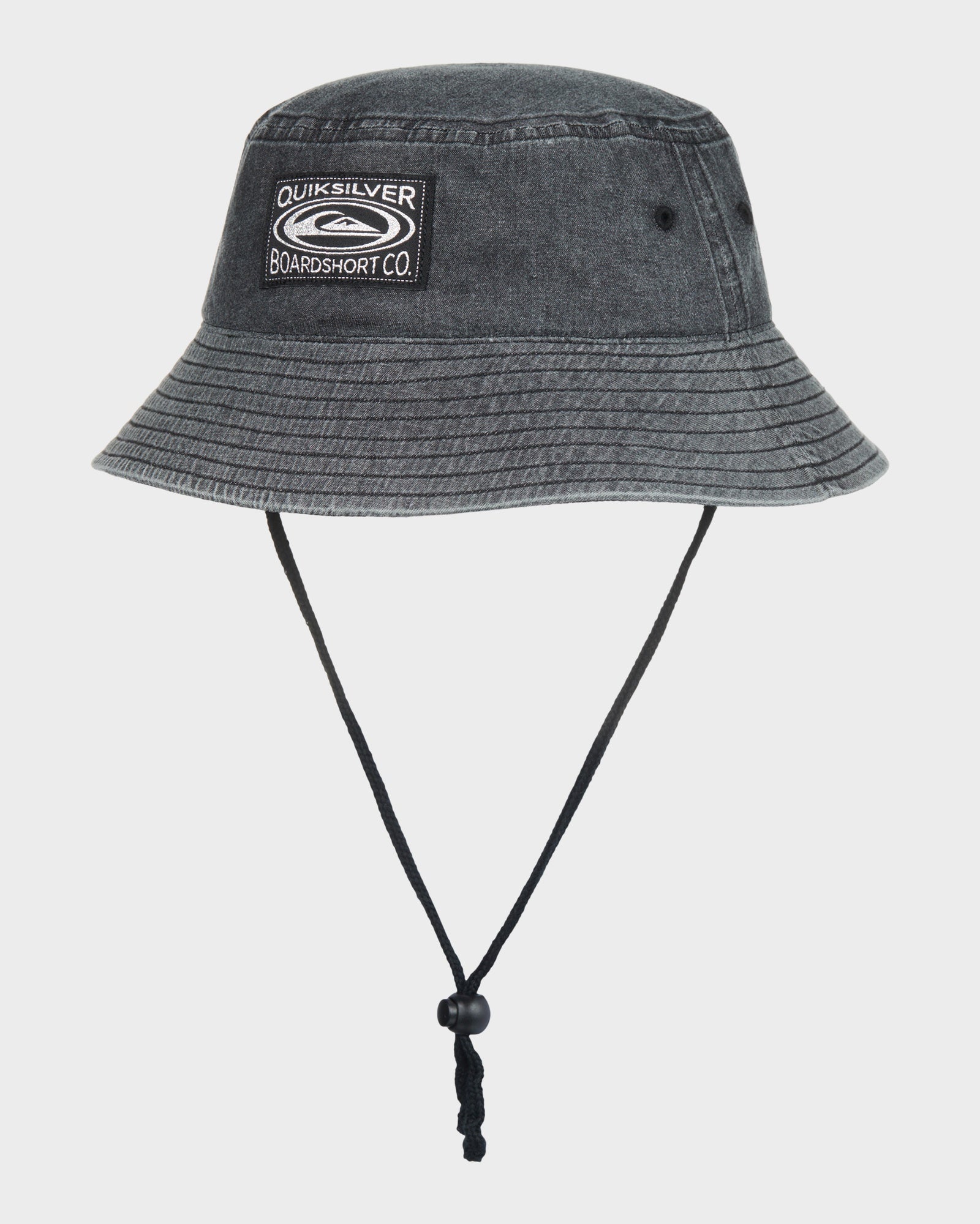 Mens Buckology Bucket Hat – True Black – Quiksilver AU