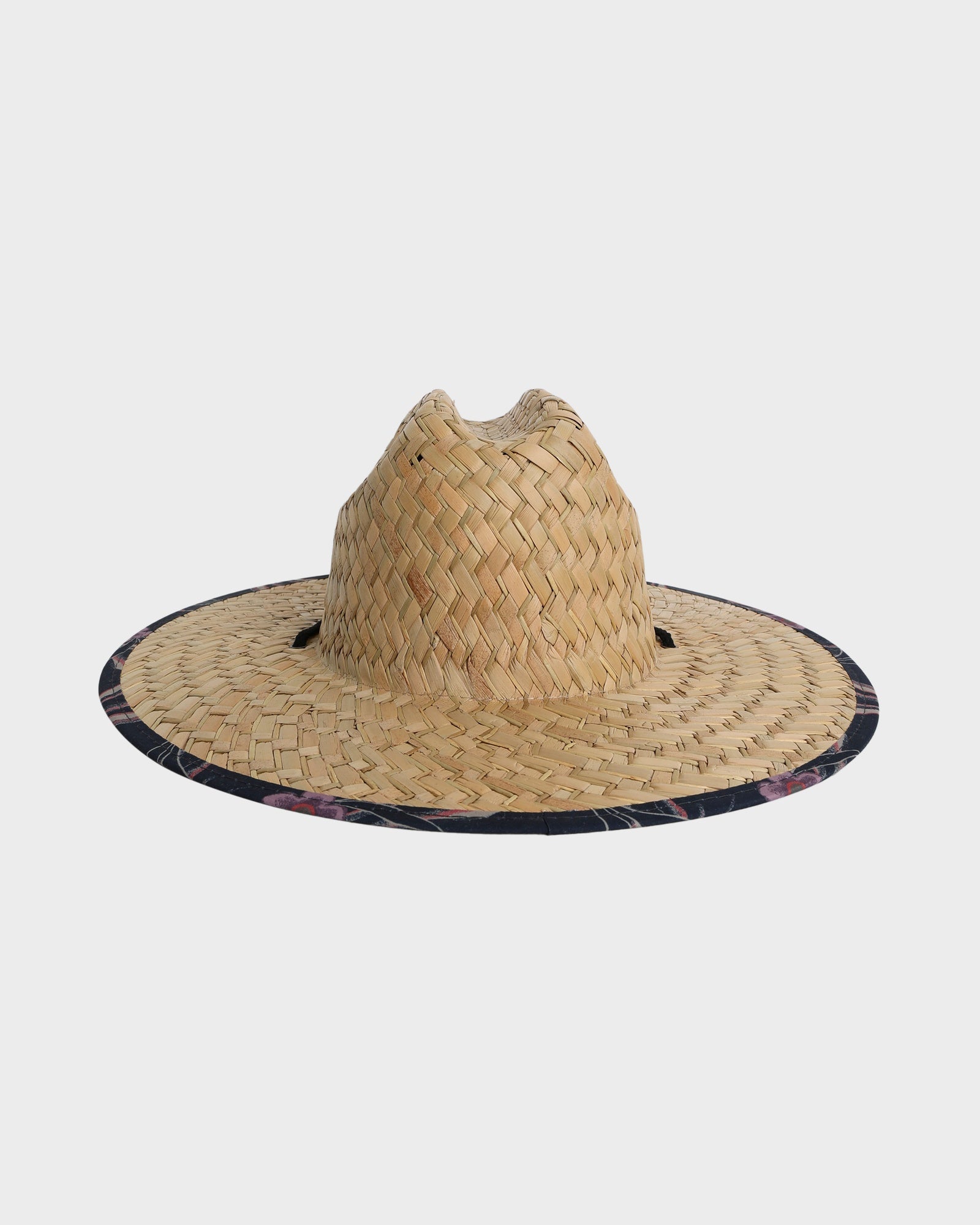 Mens Pierside Print Straw Hat
