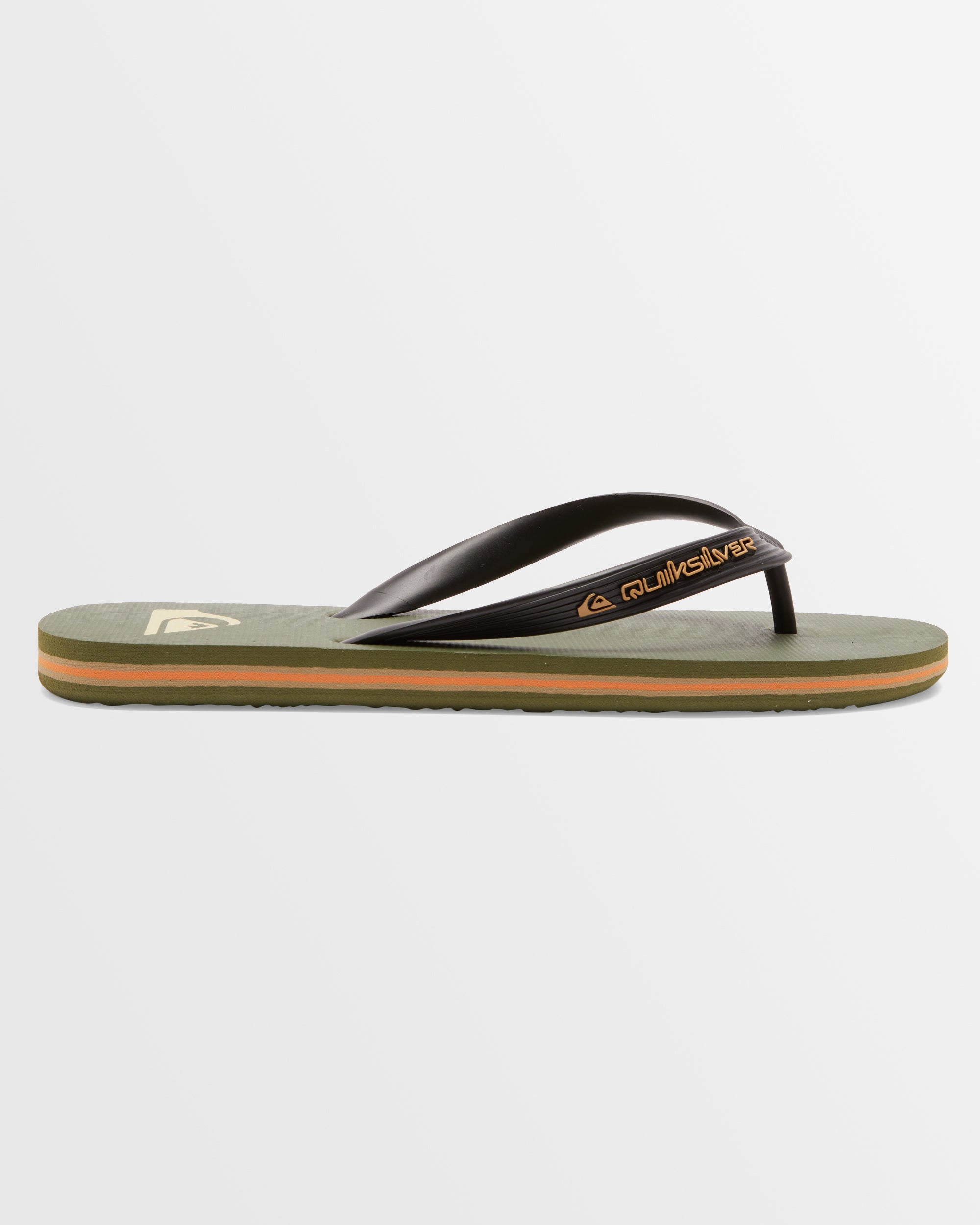 Mens Molokai Core Flip-Flops – Green 2 – Quiksilver AU