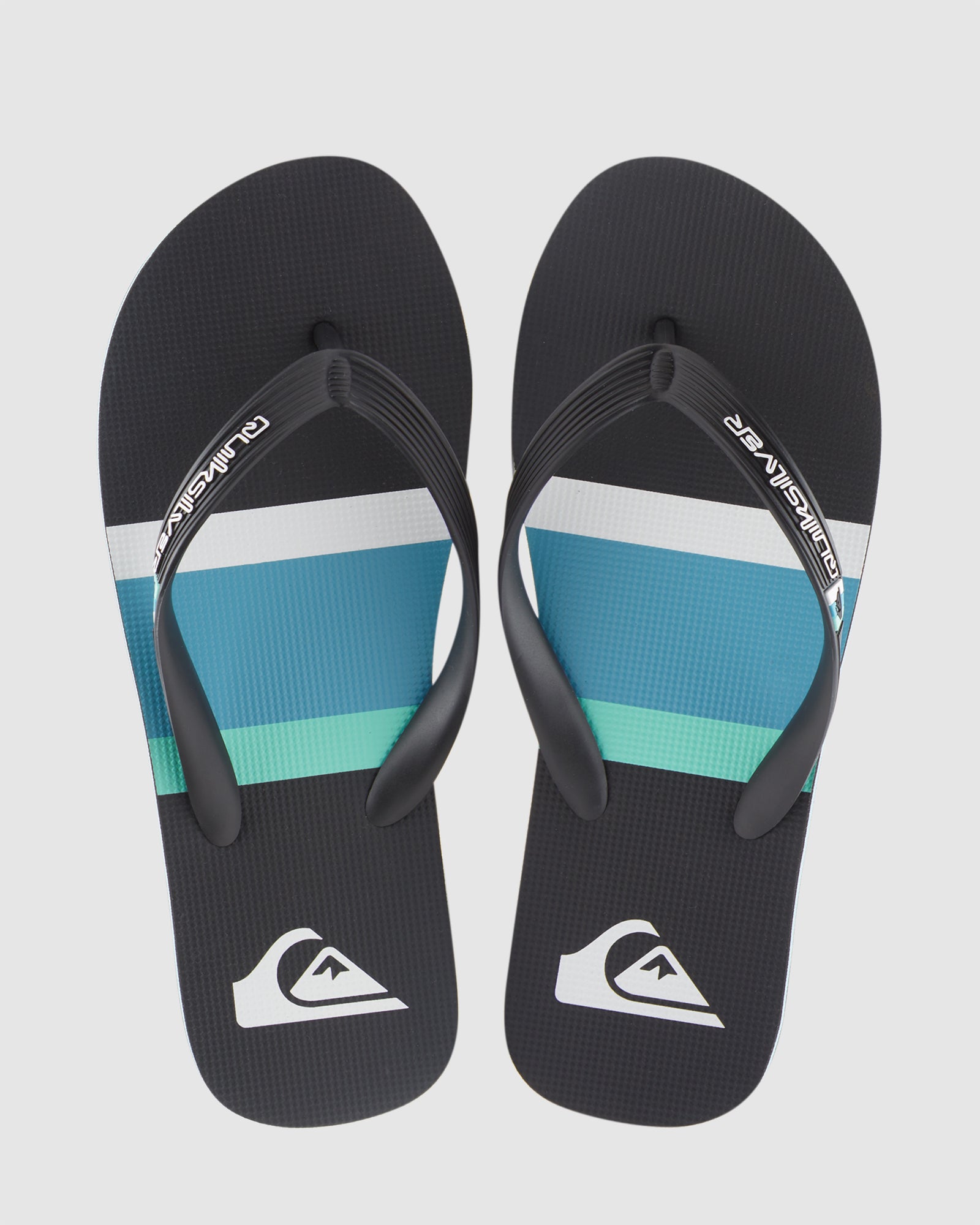 Mens Molokai Stripe Beach Flip-Flops
