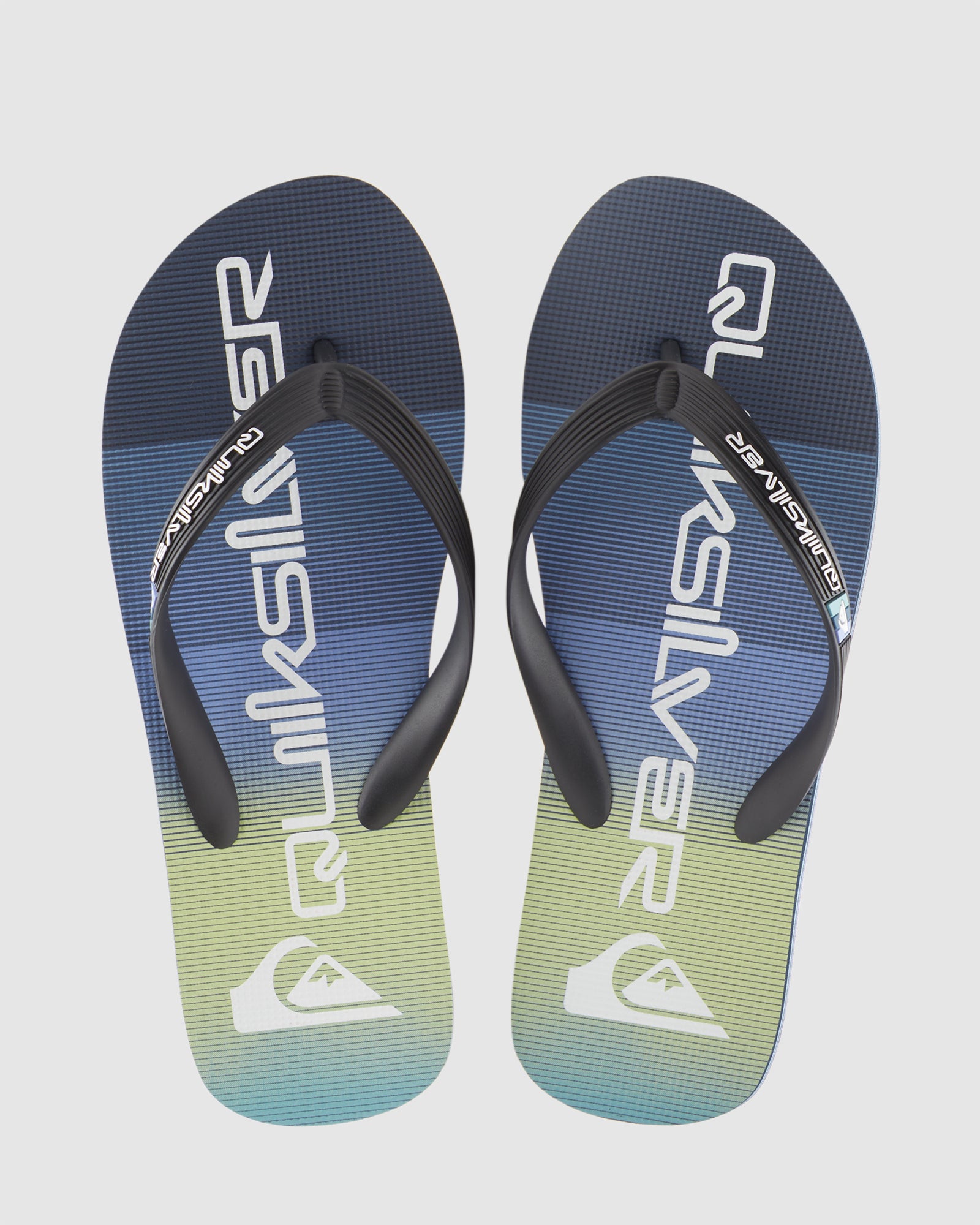 Mens Molokai Stripe Beach Flip-Flops