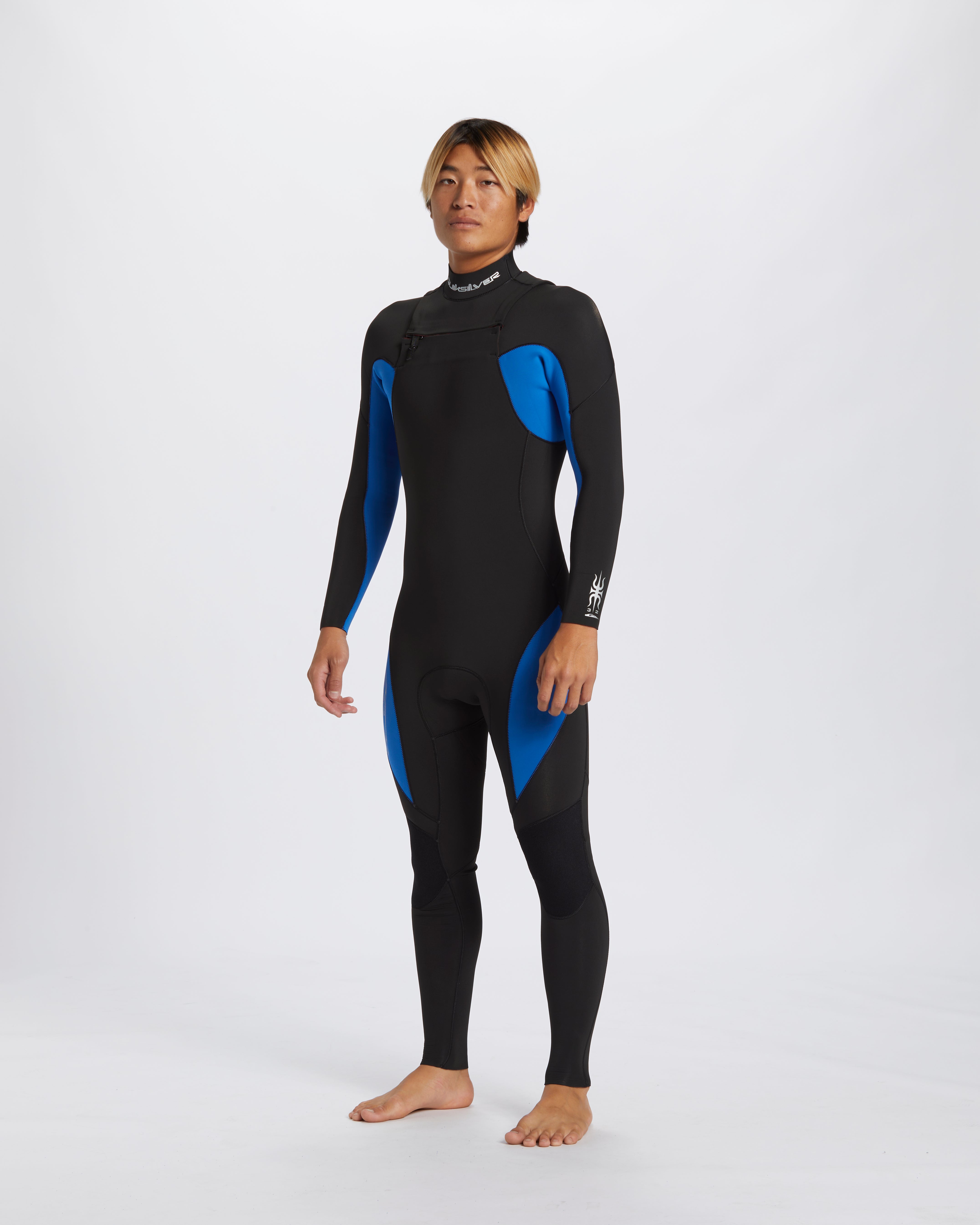 QUIVER WETSUITS 既成Lサイズ シーガル ブルー QVR Mens 3/2mm Mercury Chest Zip Wetsuit – Olympian Blue – Quiksilver AU