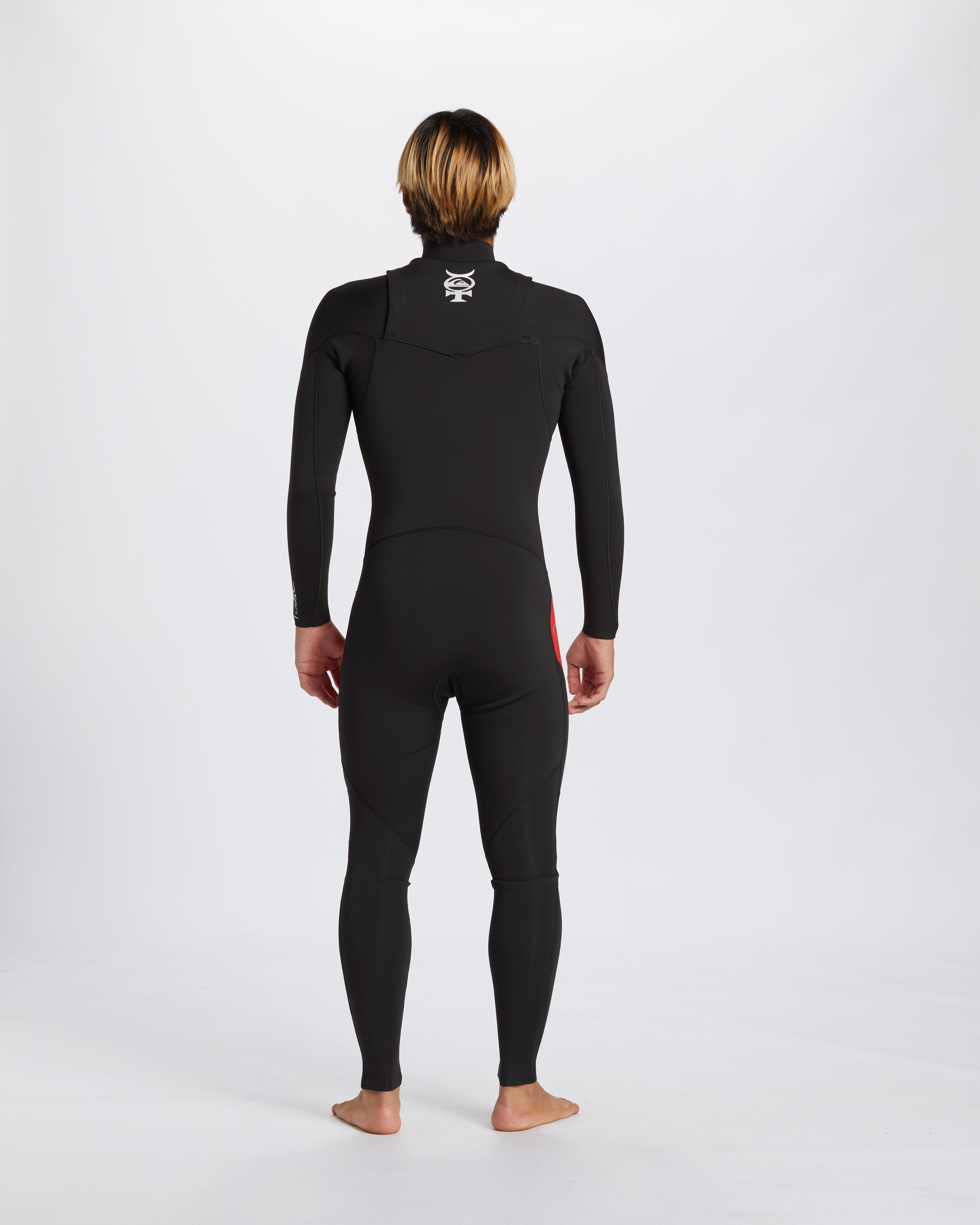 Mens 3/2mm Mercury Chest Zip Wetsuit – High Risk Red – Quiksilver AU