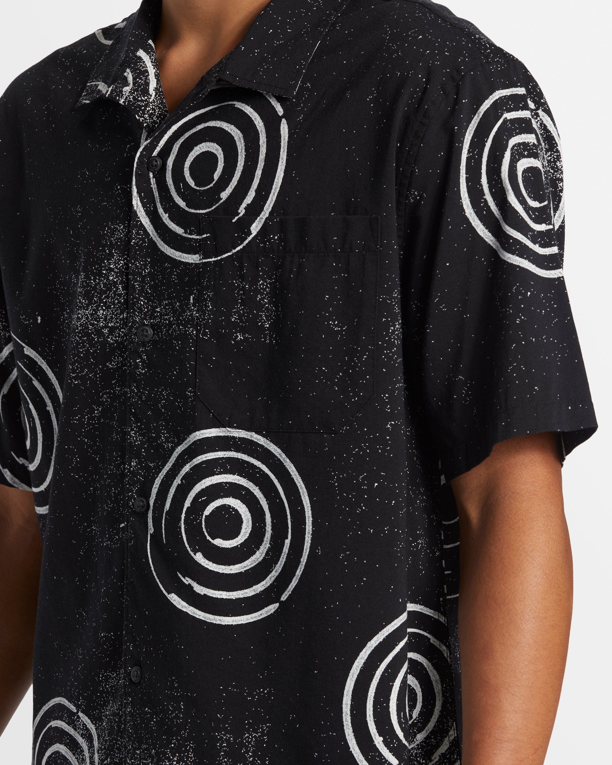 Mens Pool Party Casual Short Sleeve Shirt