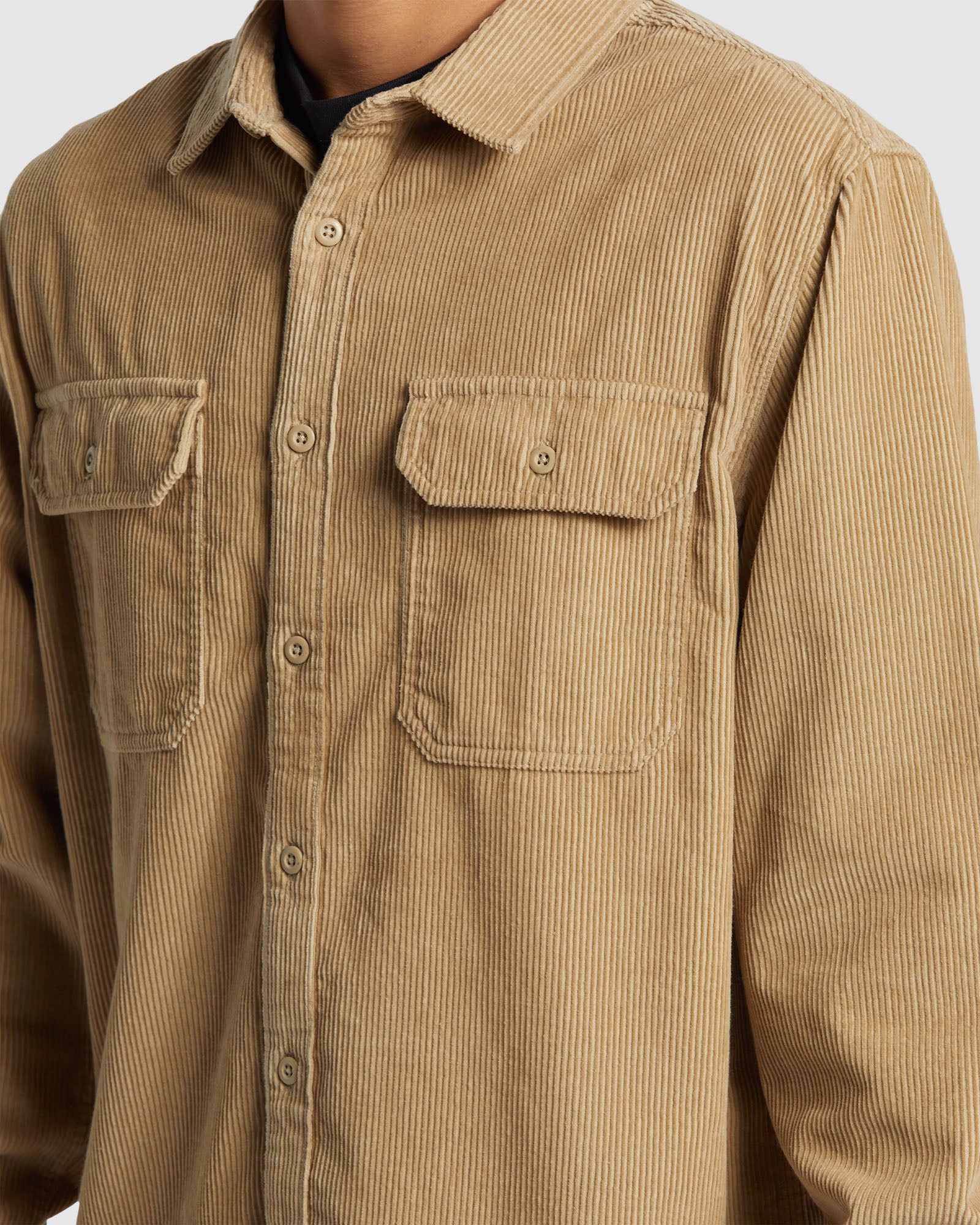 Mens Venture Long Sleeve Corduroy Shirt – Quiksilver