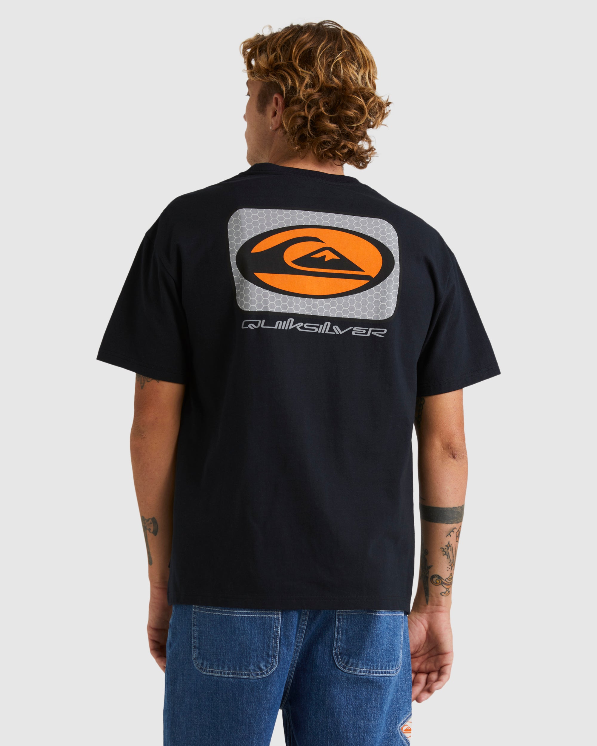 Mens Honeycomb Oversized T-shirt