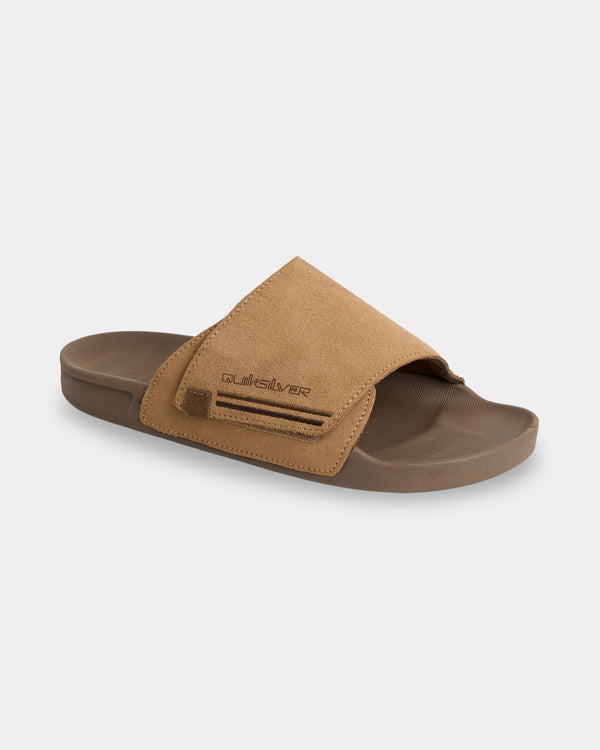 Mens Sunset Suede Slides