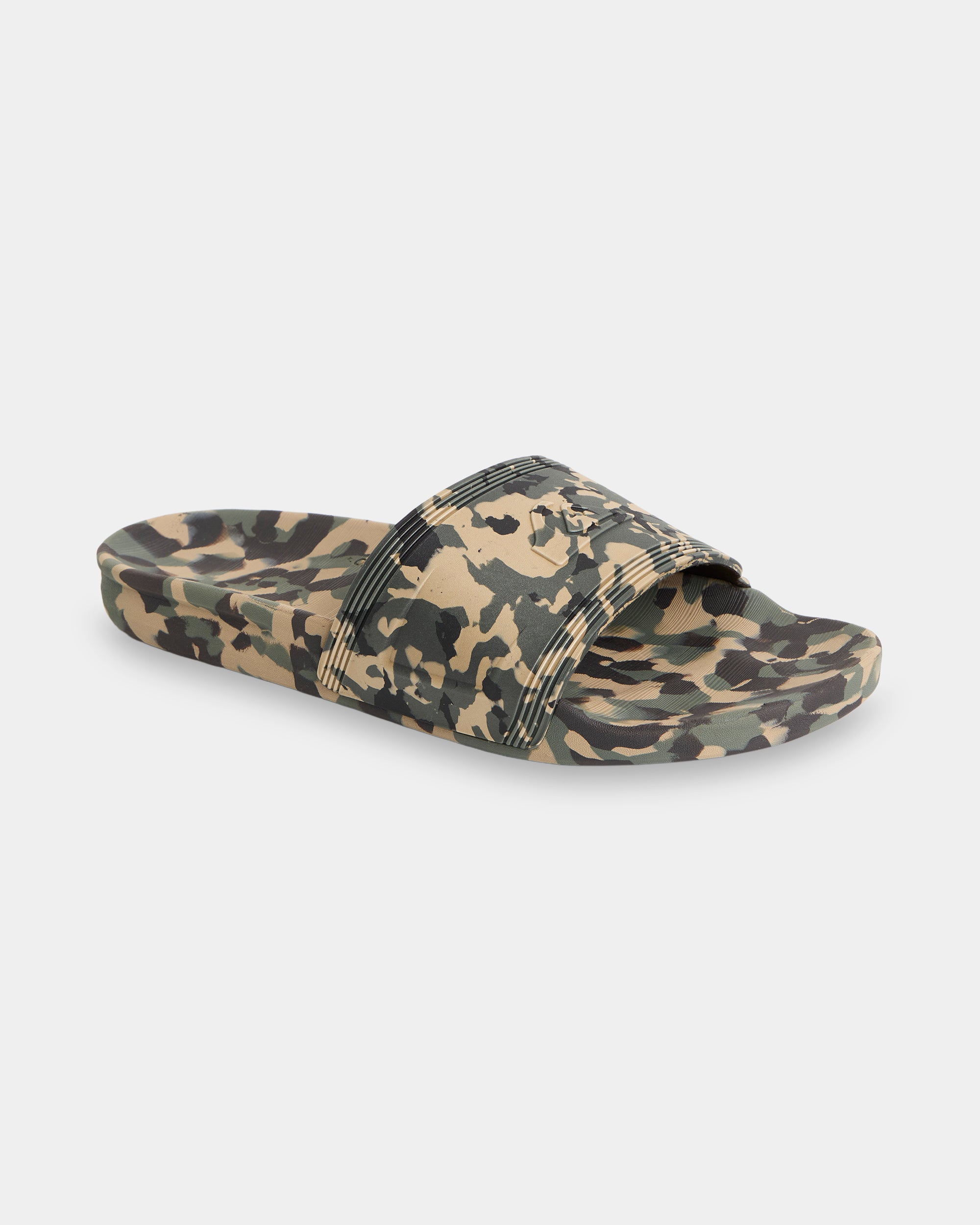 Quiksilver Men\'s Slide Sandals Camo Green Beige Size 13 Durable Slip-On Comfort Quiksilver Cloudbreak Slide Sandal - Men main image 2