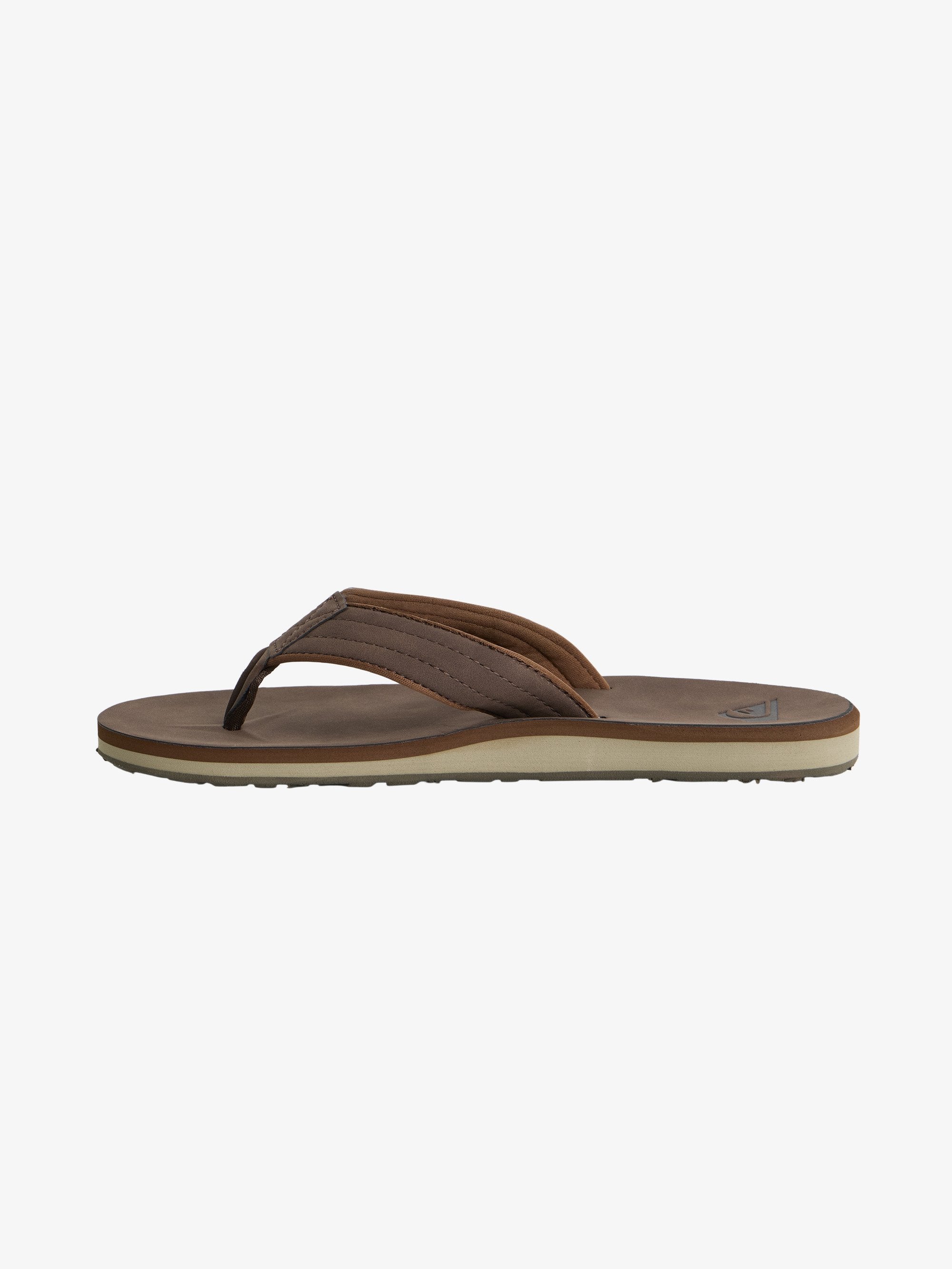 Mens Carver Nubuck Thongs – Quiksilver