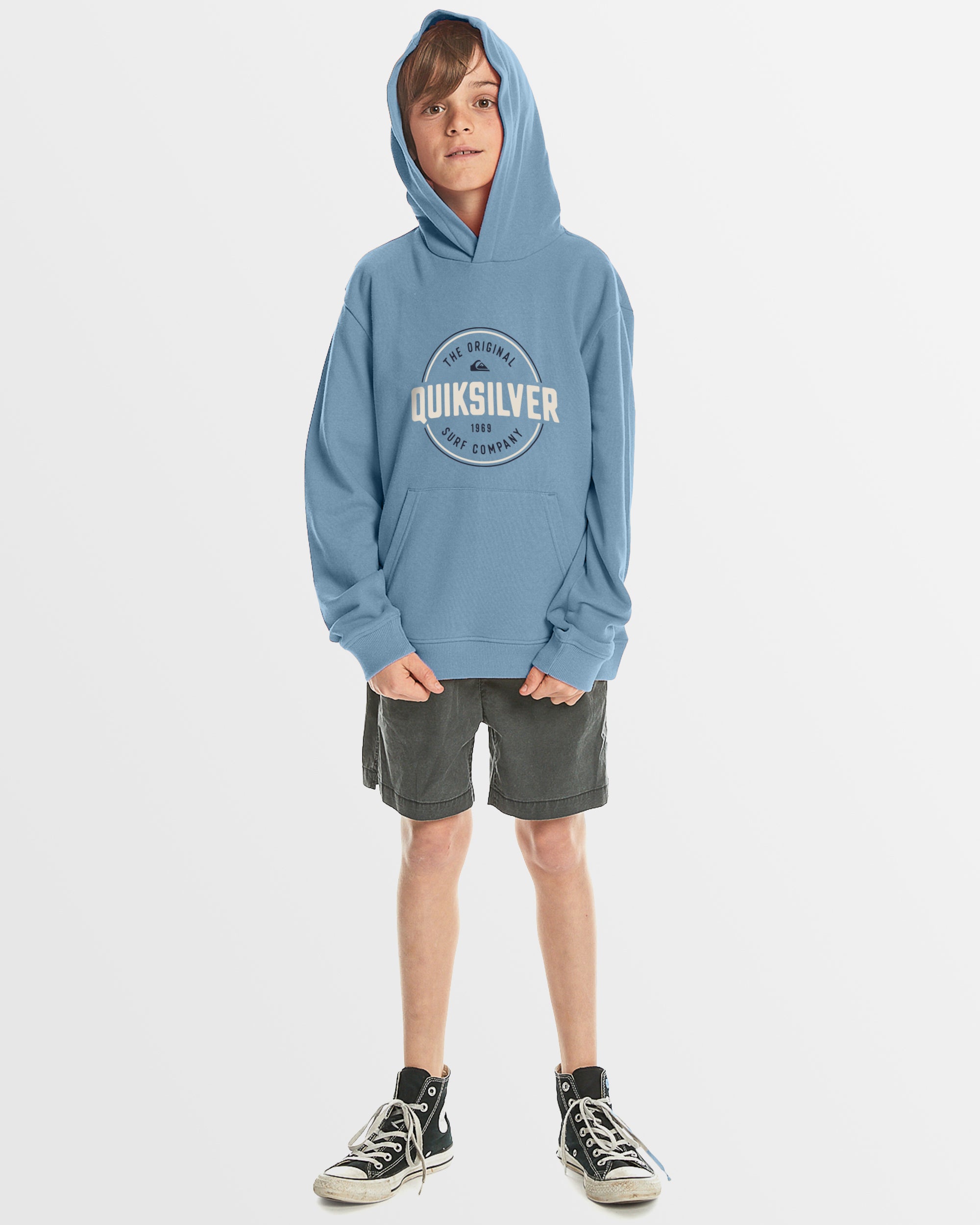 Boys 8-16 Circle Up Pullover Hoodie