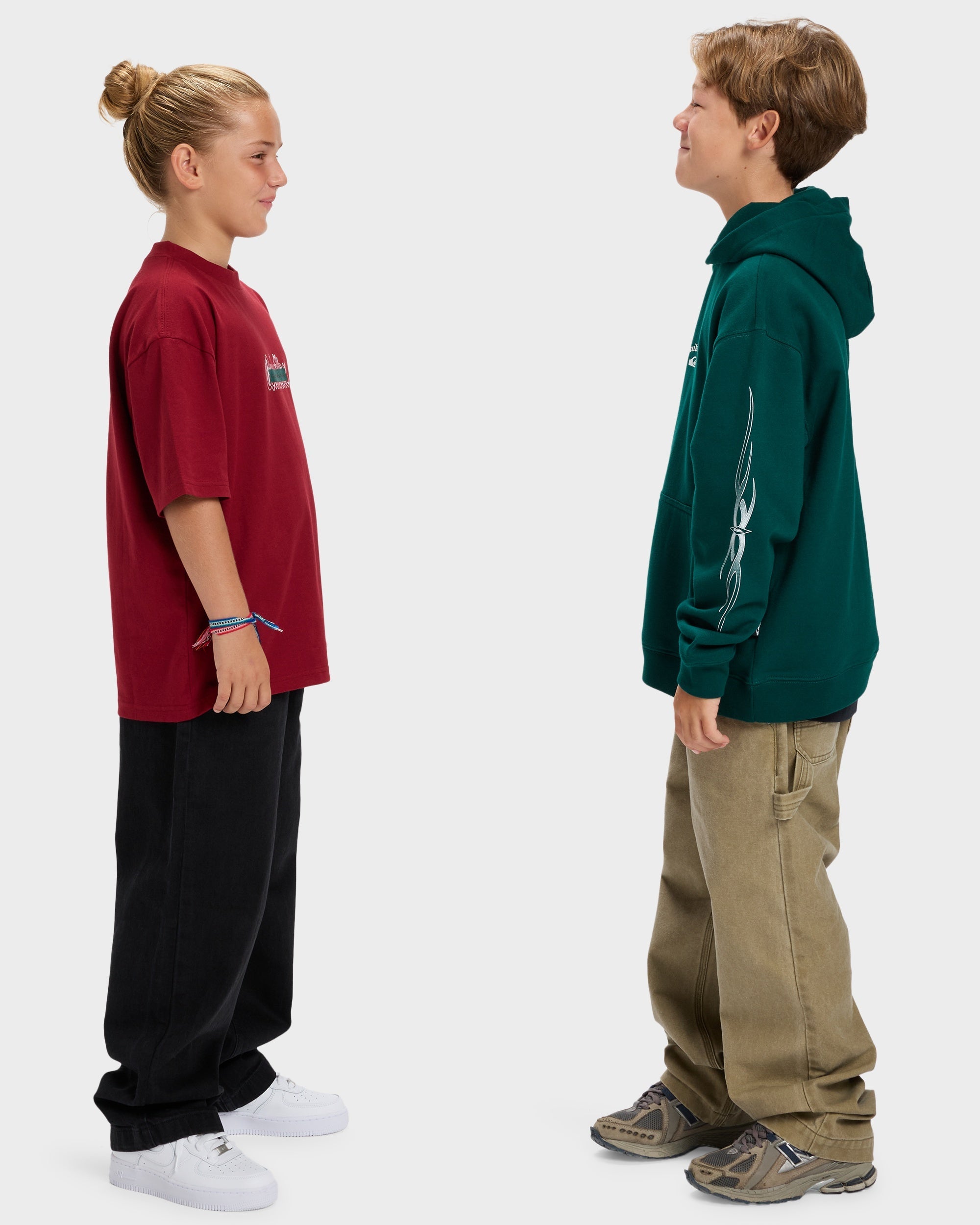 Boys 8-16 Stretch Tribal Pullover Hoodie