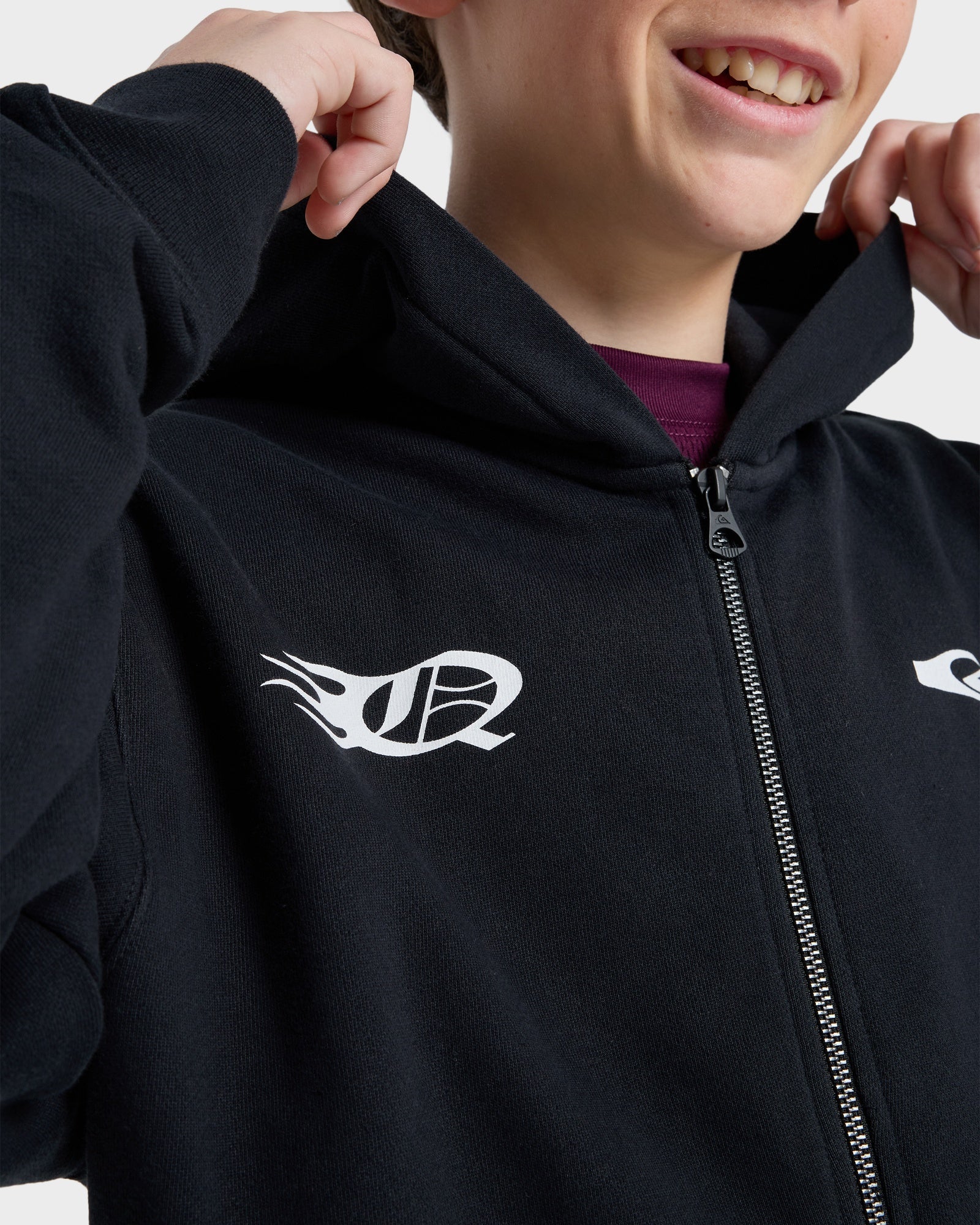 Boys 8-16 Mercury Trident Zip Up Hoodie – Quiksilver