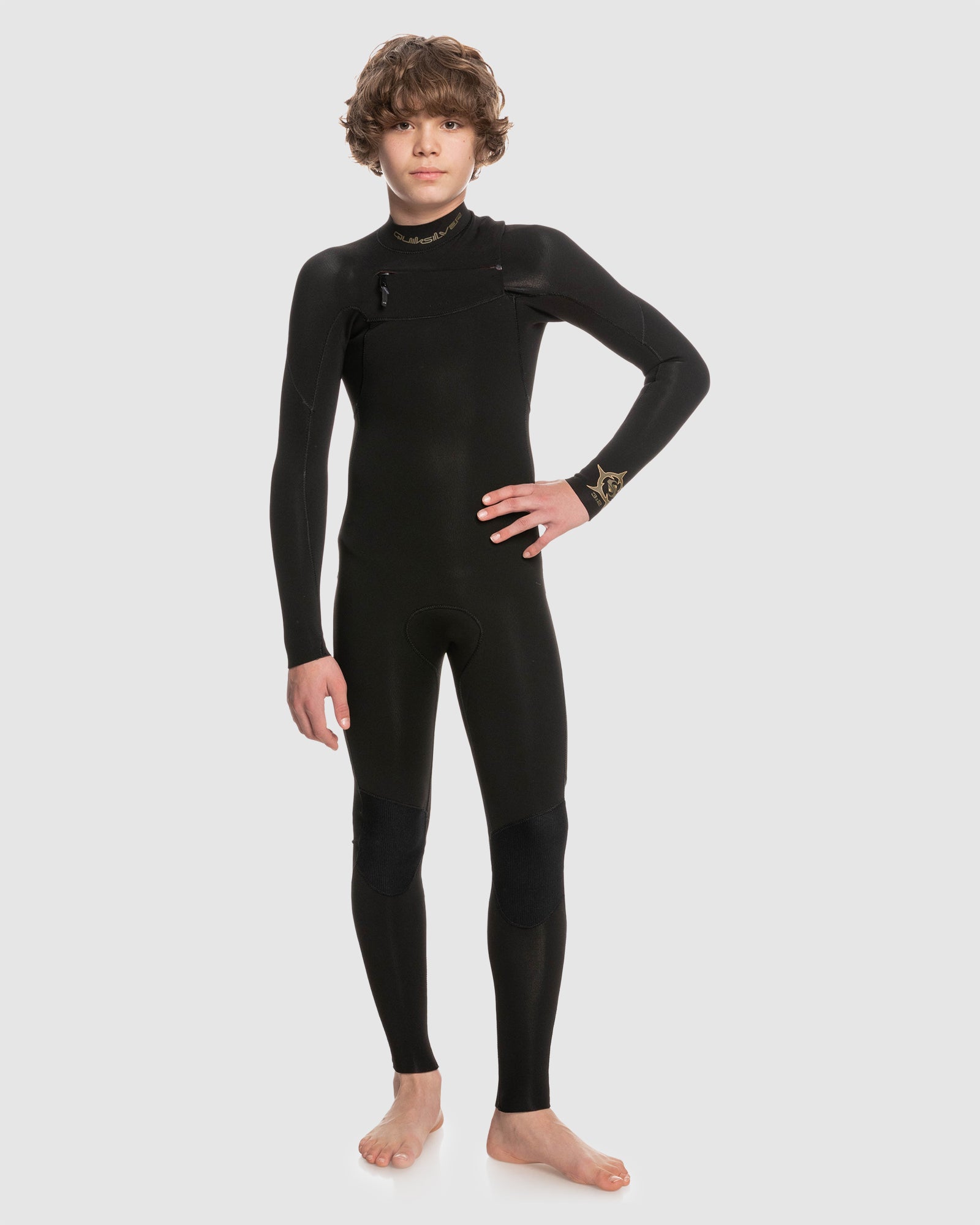 Boys 8-16 3/2mm Everyday Sessions Chest Zip Wetsuit – Quiksilver