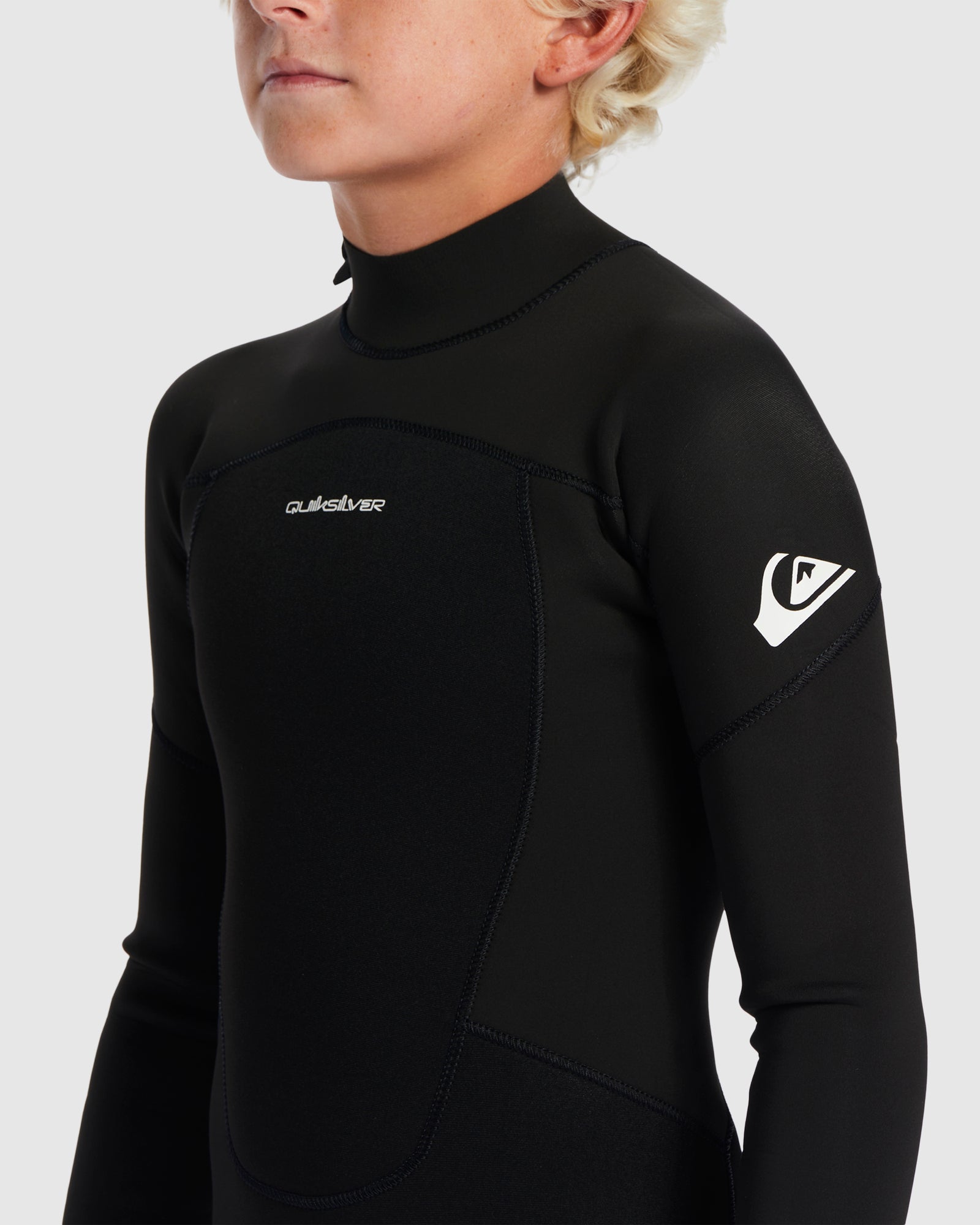 Boys 8-16 3/2mm Prologue GBS Back Zip Wetsuit – Black – Quiksilver AU