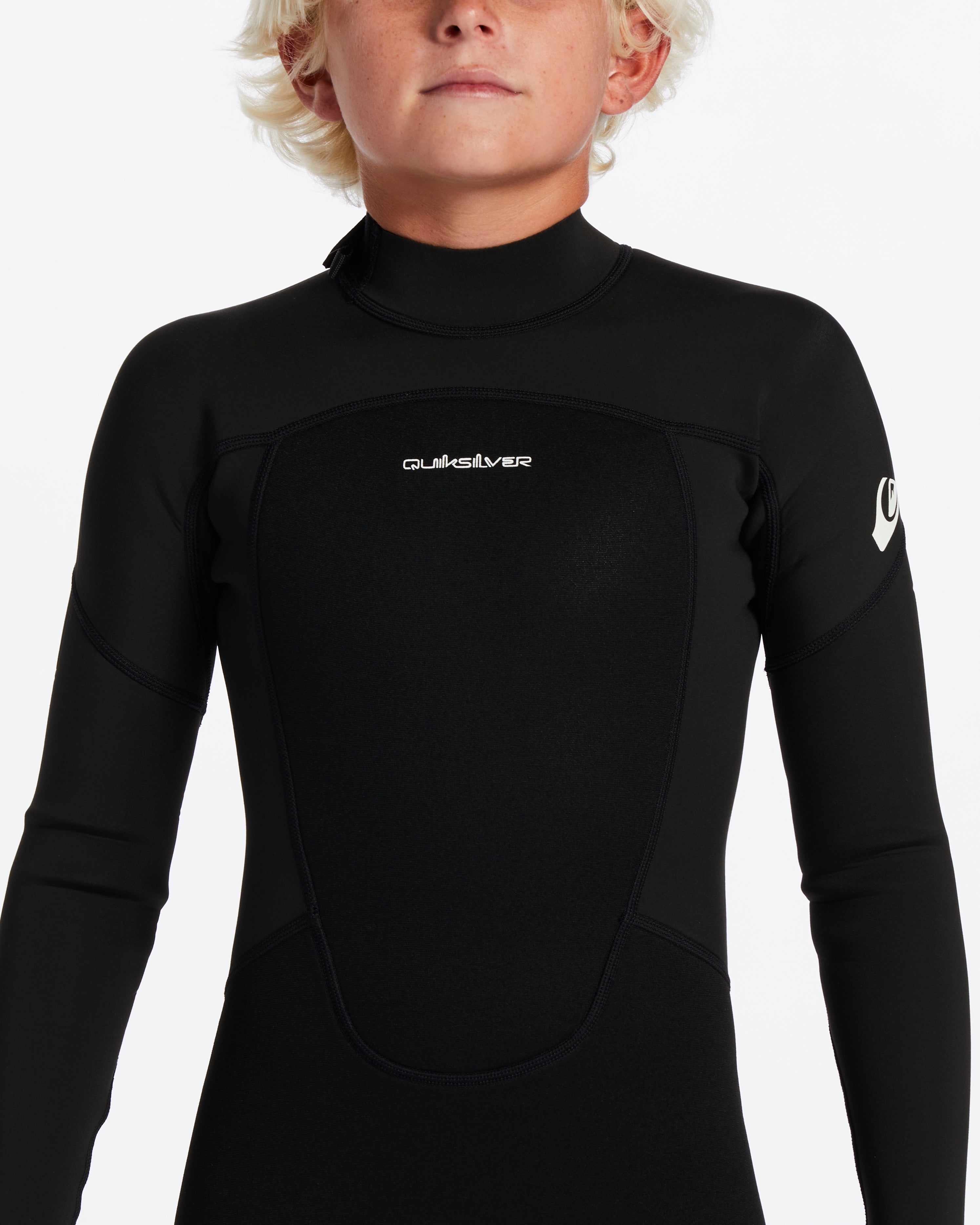 Boys 8-16 3/2mm Prologue Back Zip Wetsuit – Black – Quiksilver AU