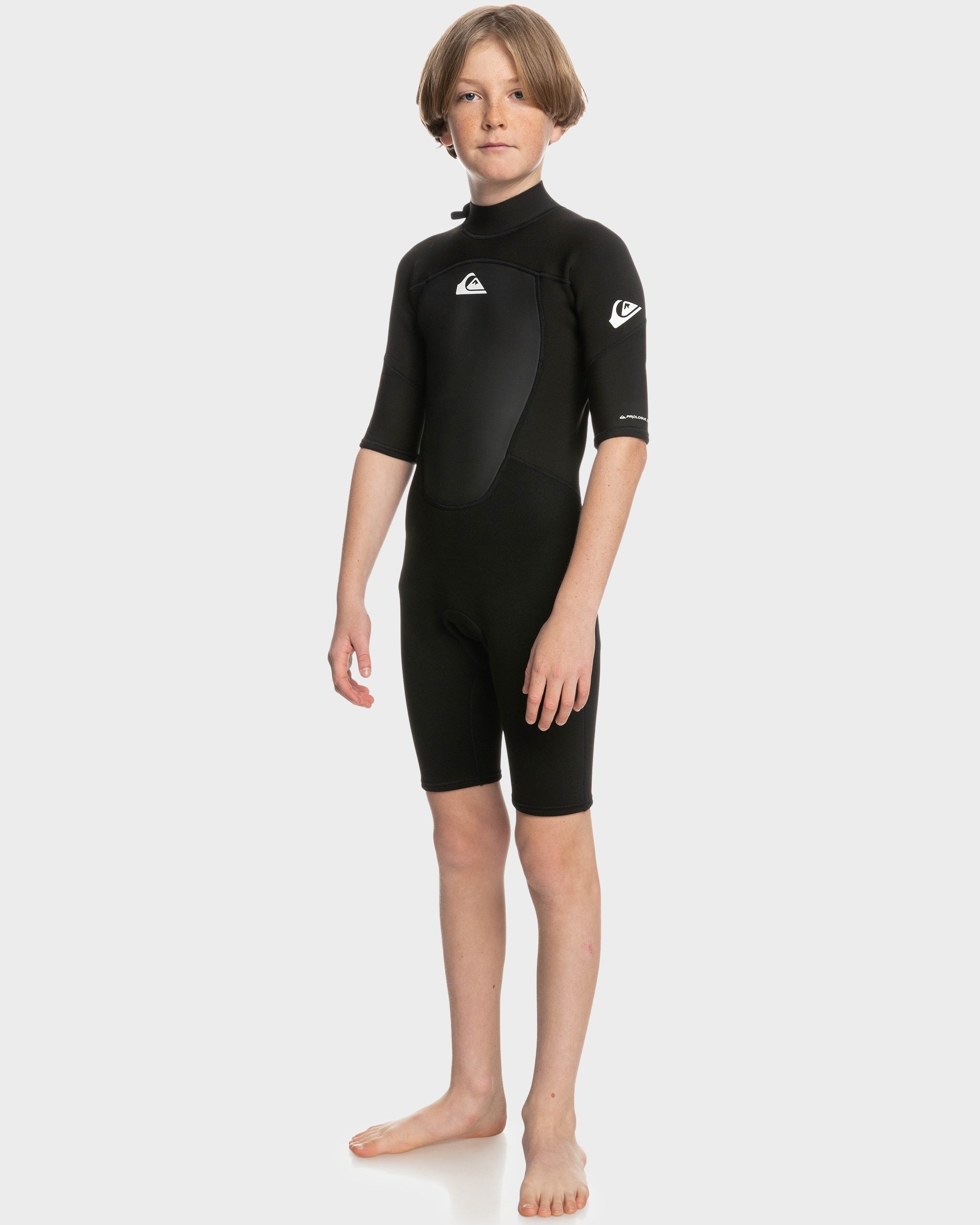 Boys 8-16 2/2mm Prologue Short Sleeve Back Zip Springsuit