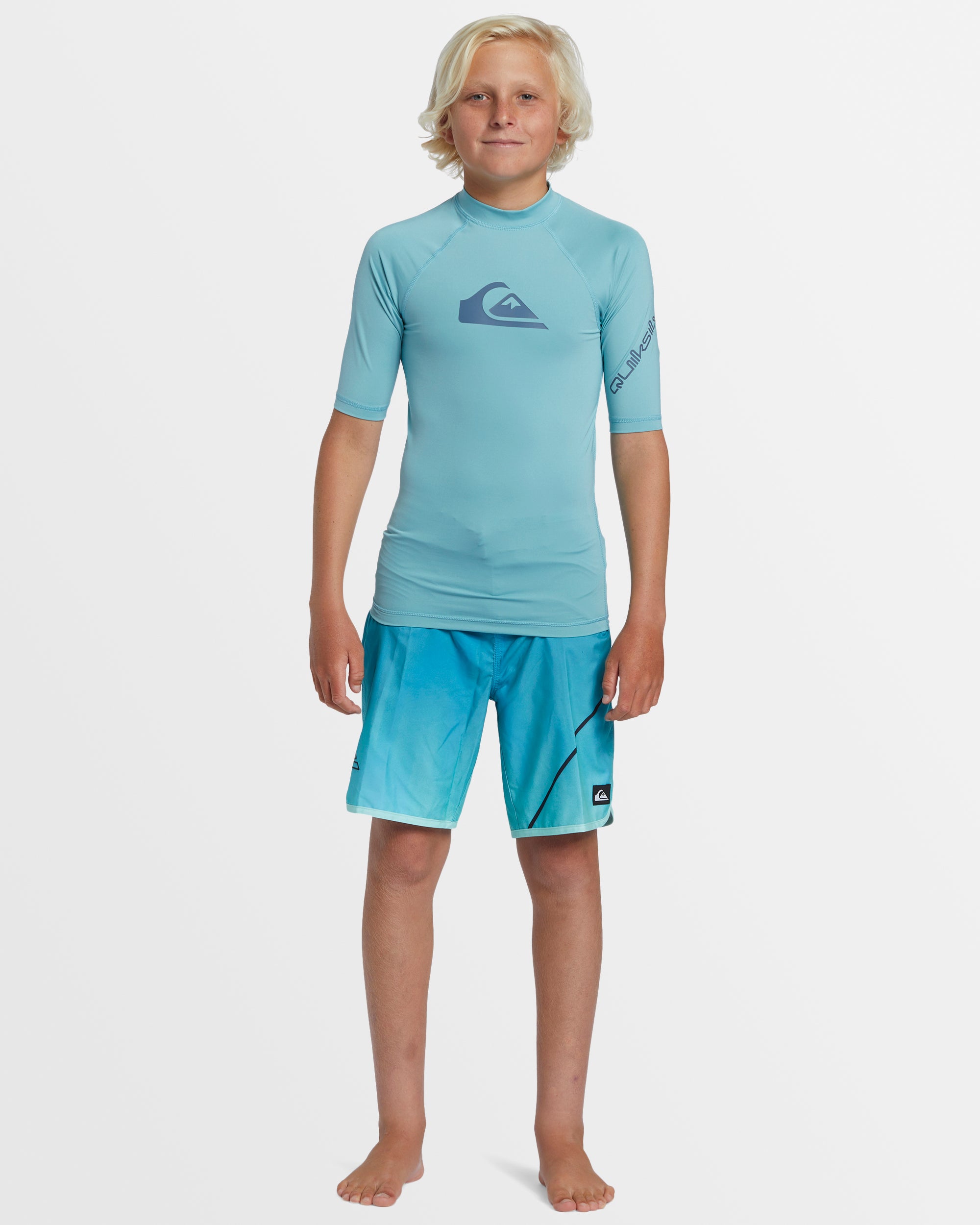 Boys 8-16 All Time Short Sleeve UPF 50 Rash Vest