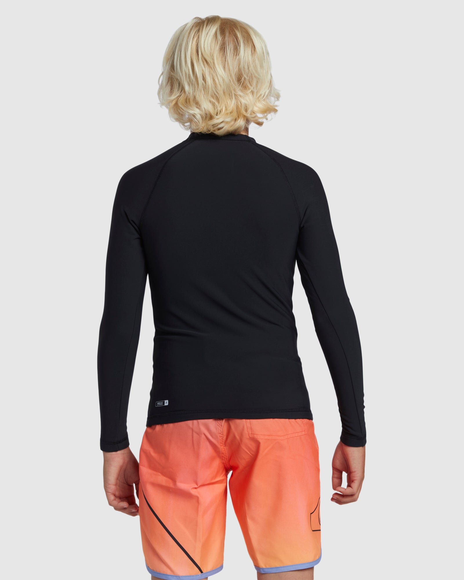 Boys 8-16 Heater Long Sleeve UPF 50 Rash Vest