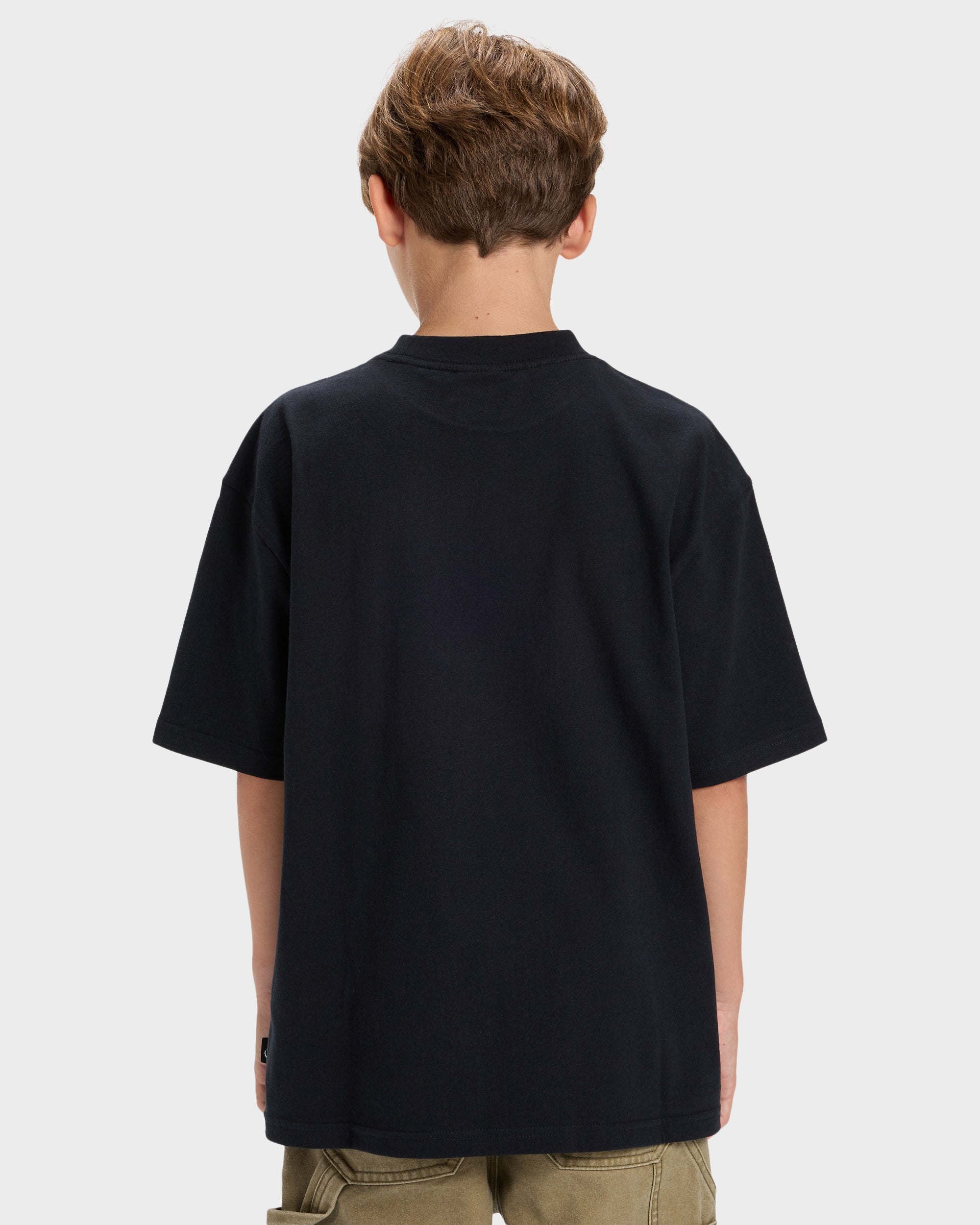 Boys 8-16 Mercury Double T-Shirt – Black – Quiksilver AU