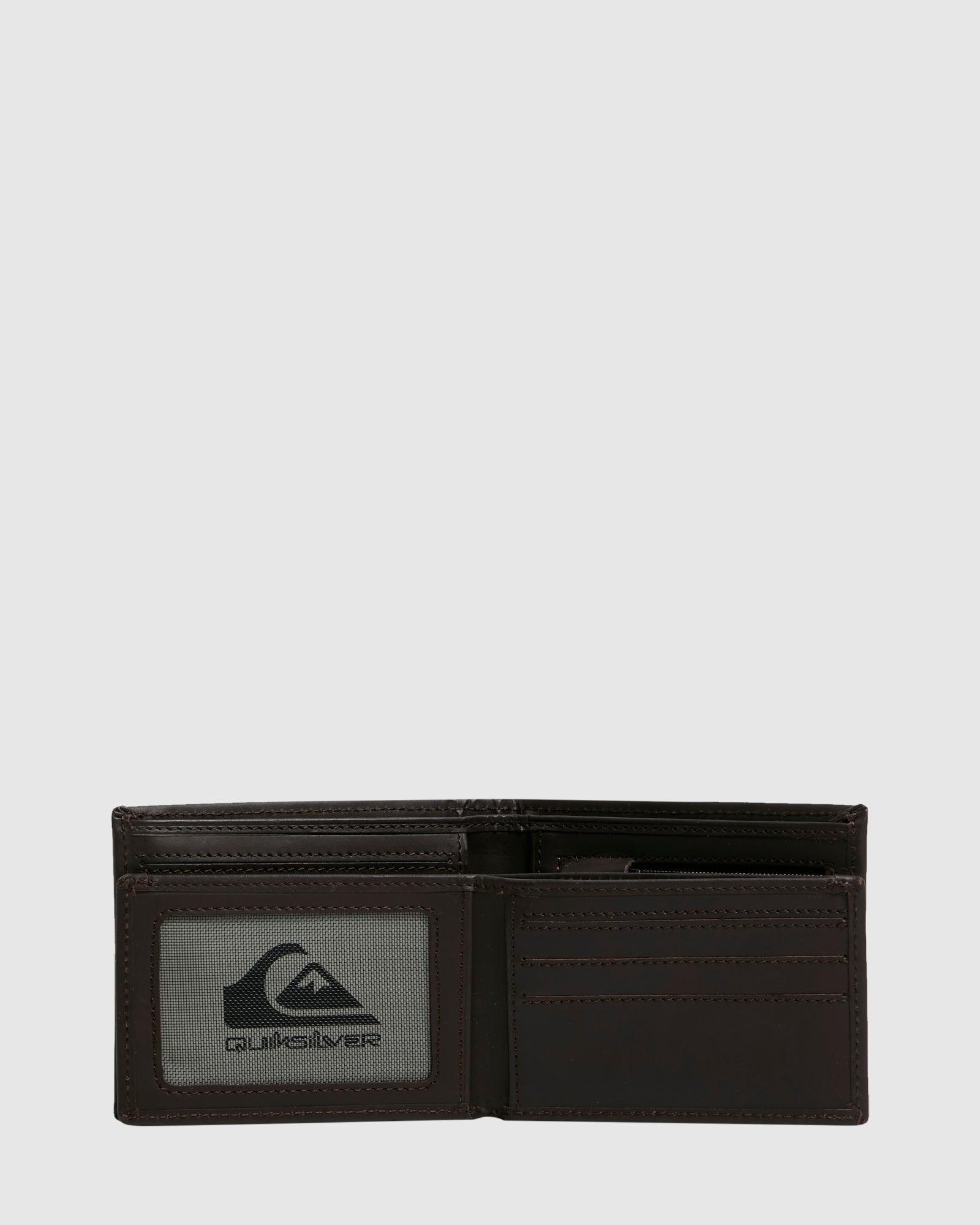 Mens Gutherie Leather Wallet – Chocolate Brown – Quiksilver AU