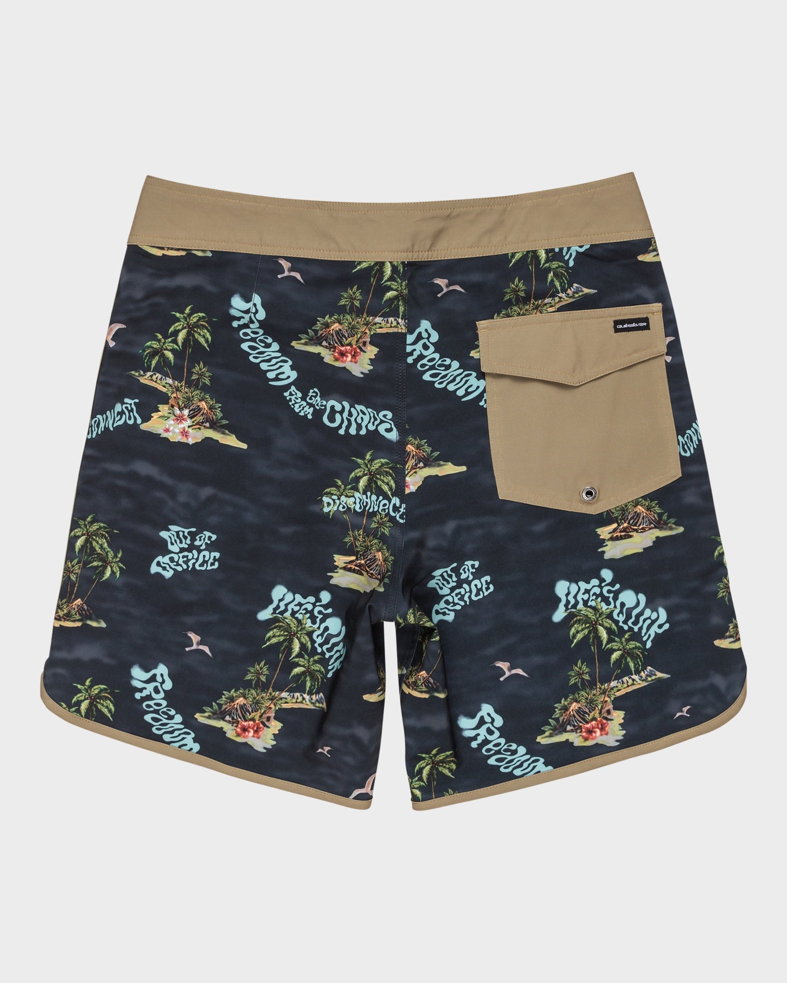 Mens Surfsilk Scallop 18" Boardshorts