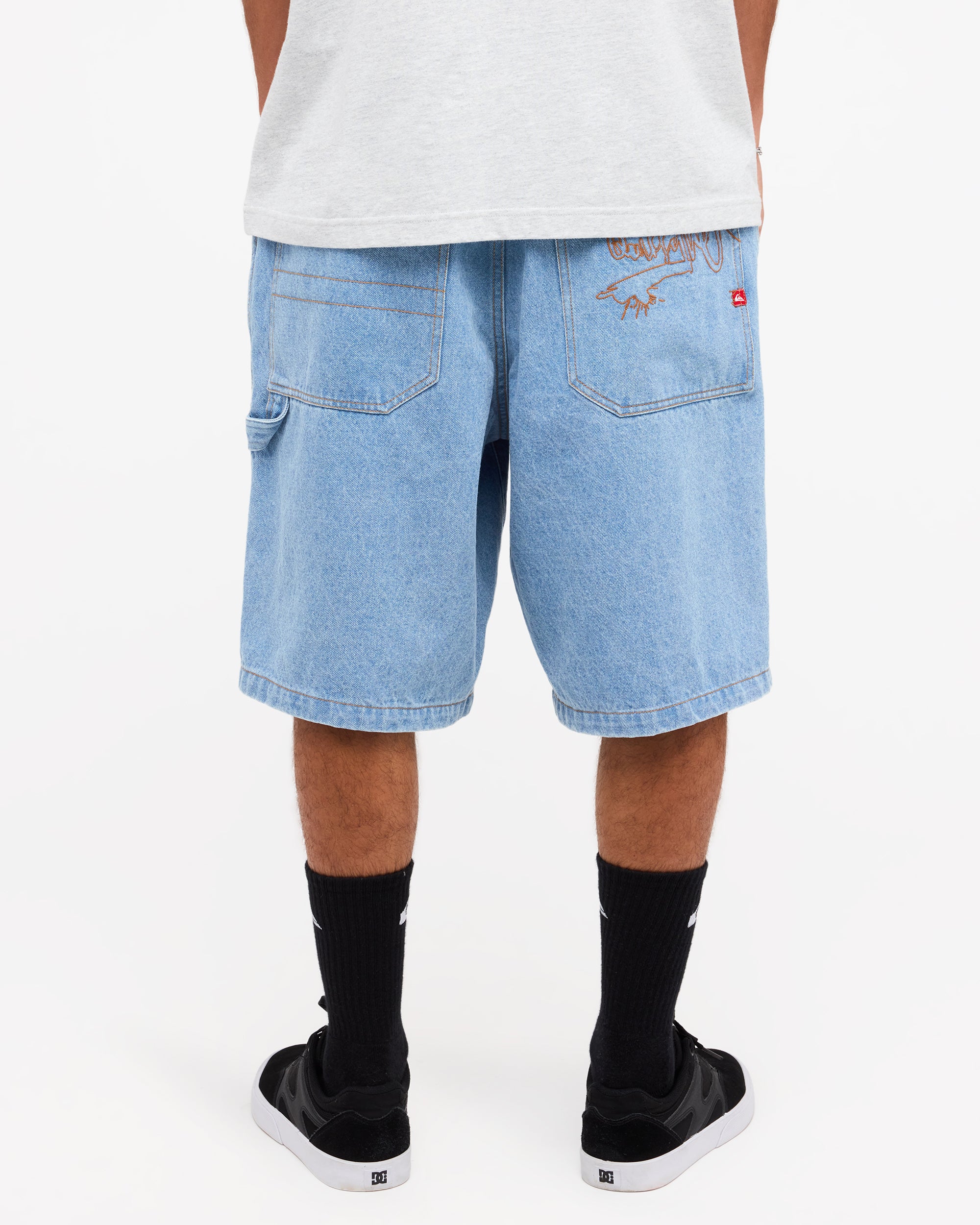 Mens YG Baggy Denim Shorts – Quiksilver