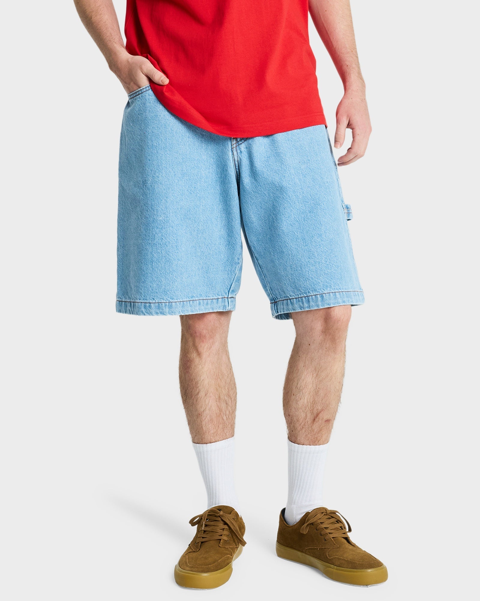 Mens YG Baggy Denim Shorts