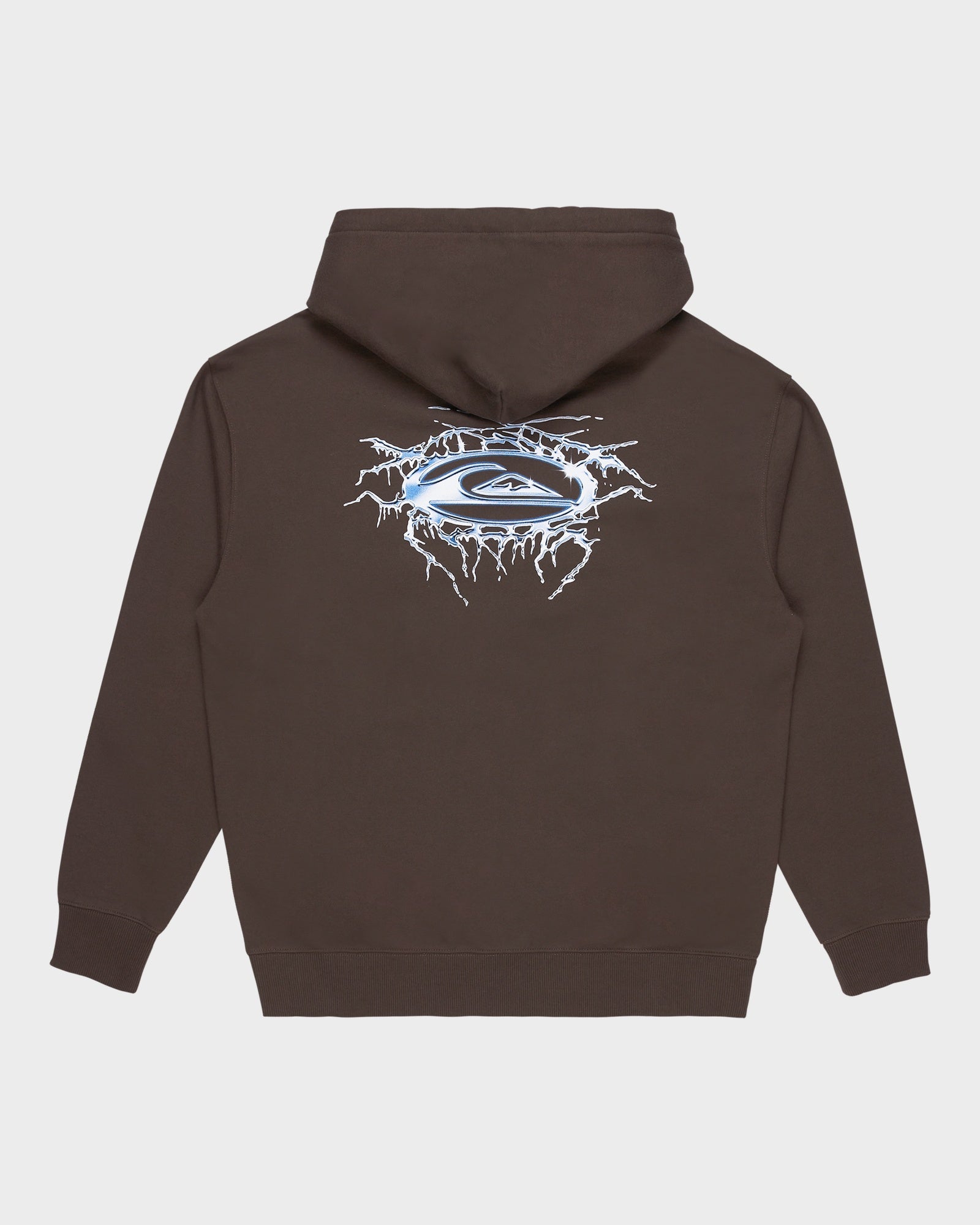 Mens Chrome Lightning Pullover Hoodie