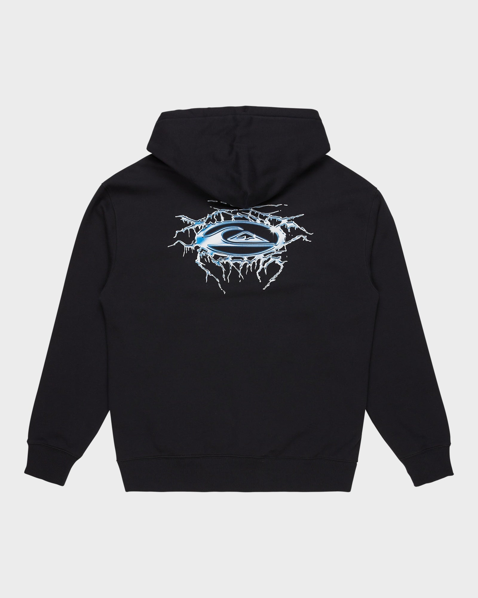 Mens Chrome Lightning Pullover Hoodie