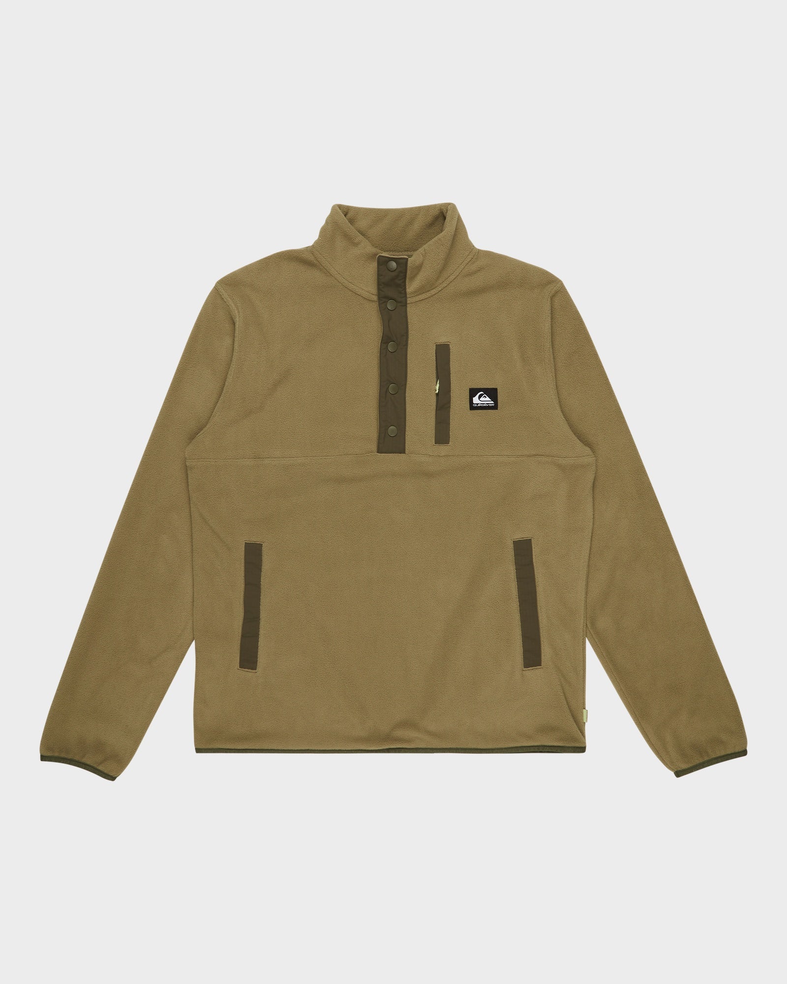 Mens No Destination 2 Half Snap Fleece Top – Quiksilver