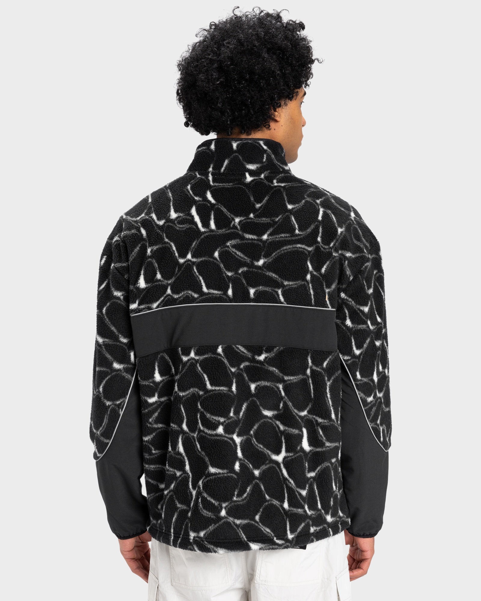 Mens Mercury Half Zip Polar Fleece Top