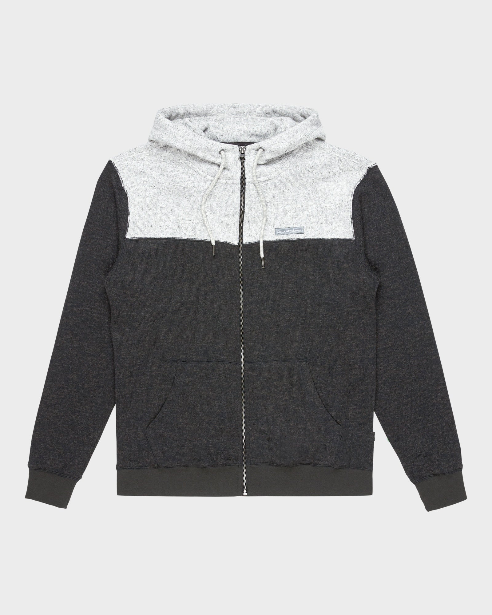 Mens Keller Block Zip-Up Hoodie