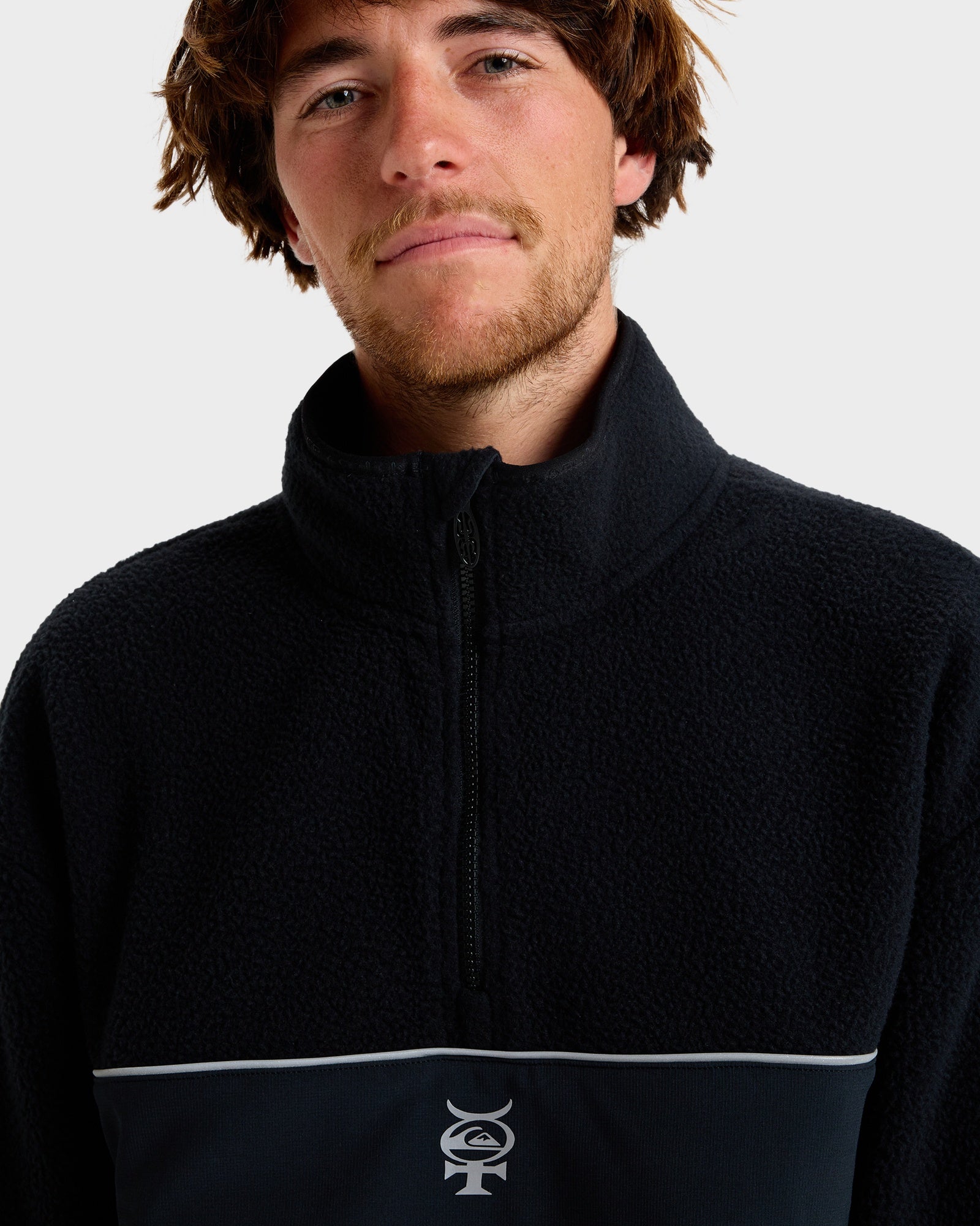 Mens Mercury Sherpa Half Zip Sweatshirt