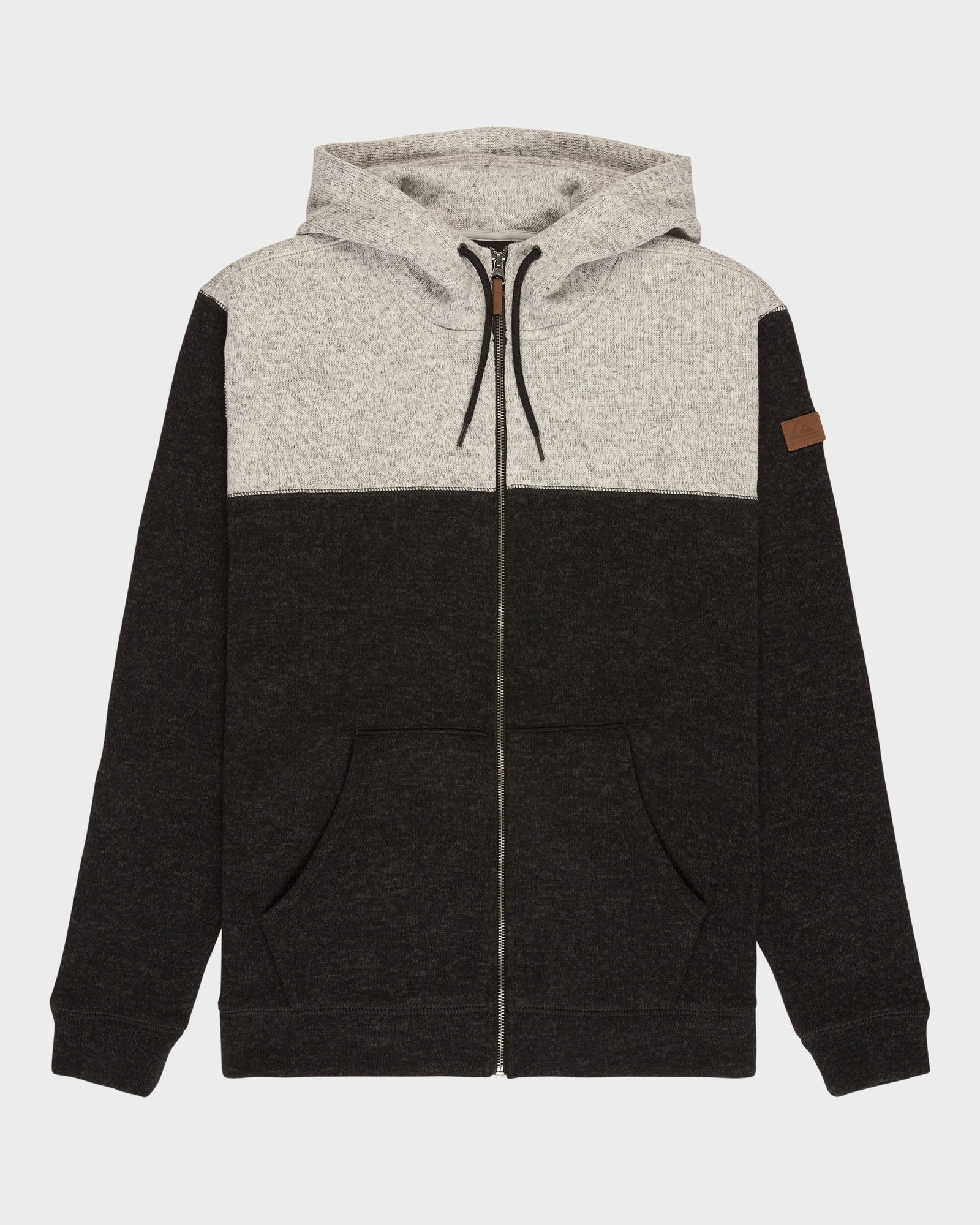 Mens Keller Block Zip Up Hoodie
