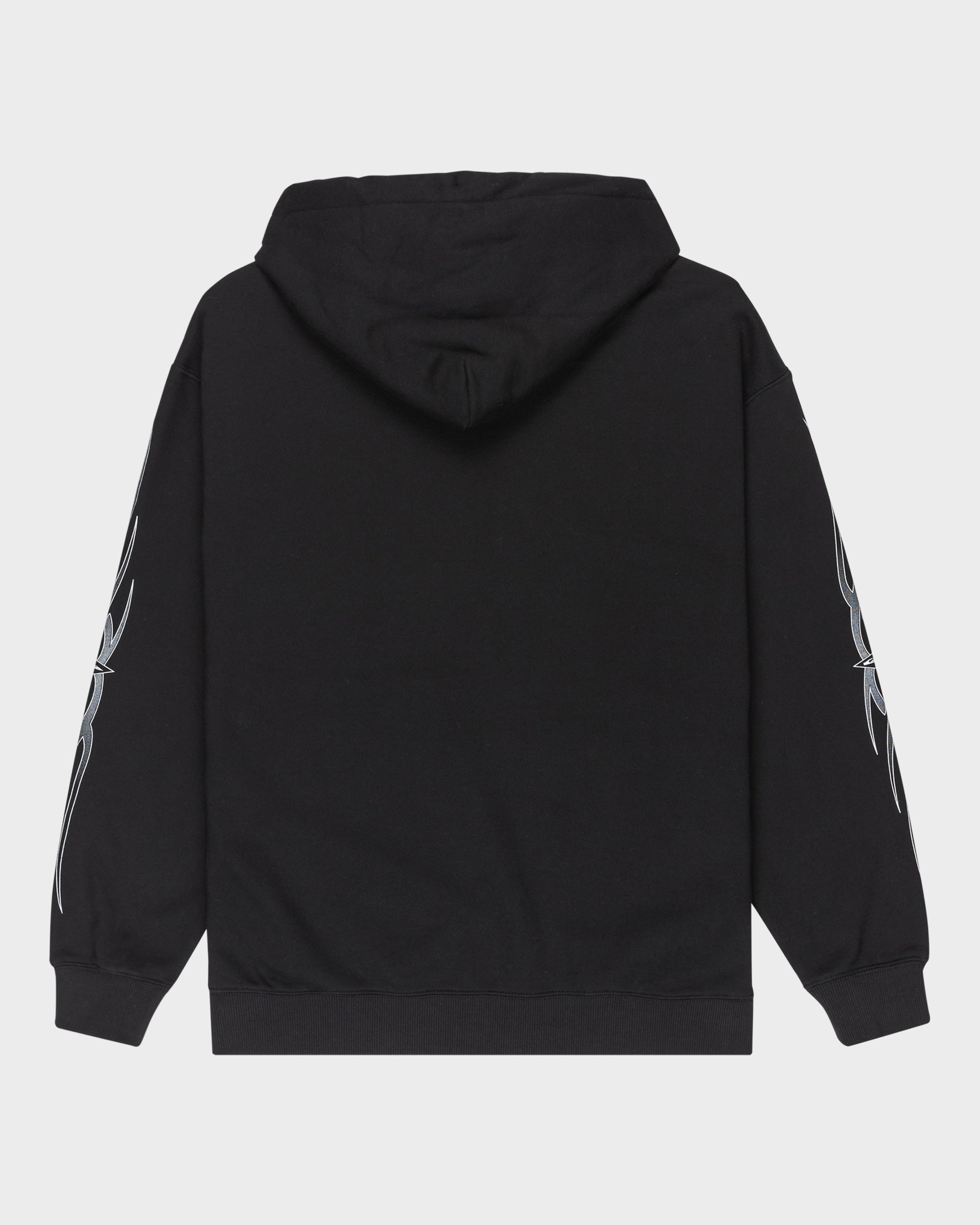 Mens Stretch Tribal Pullover Hoodie – Black – Quiksilver AU