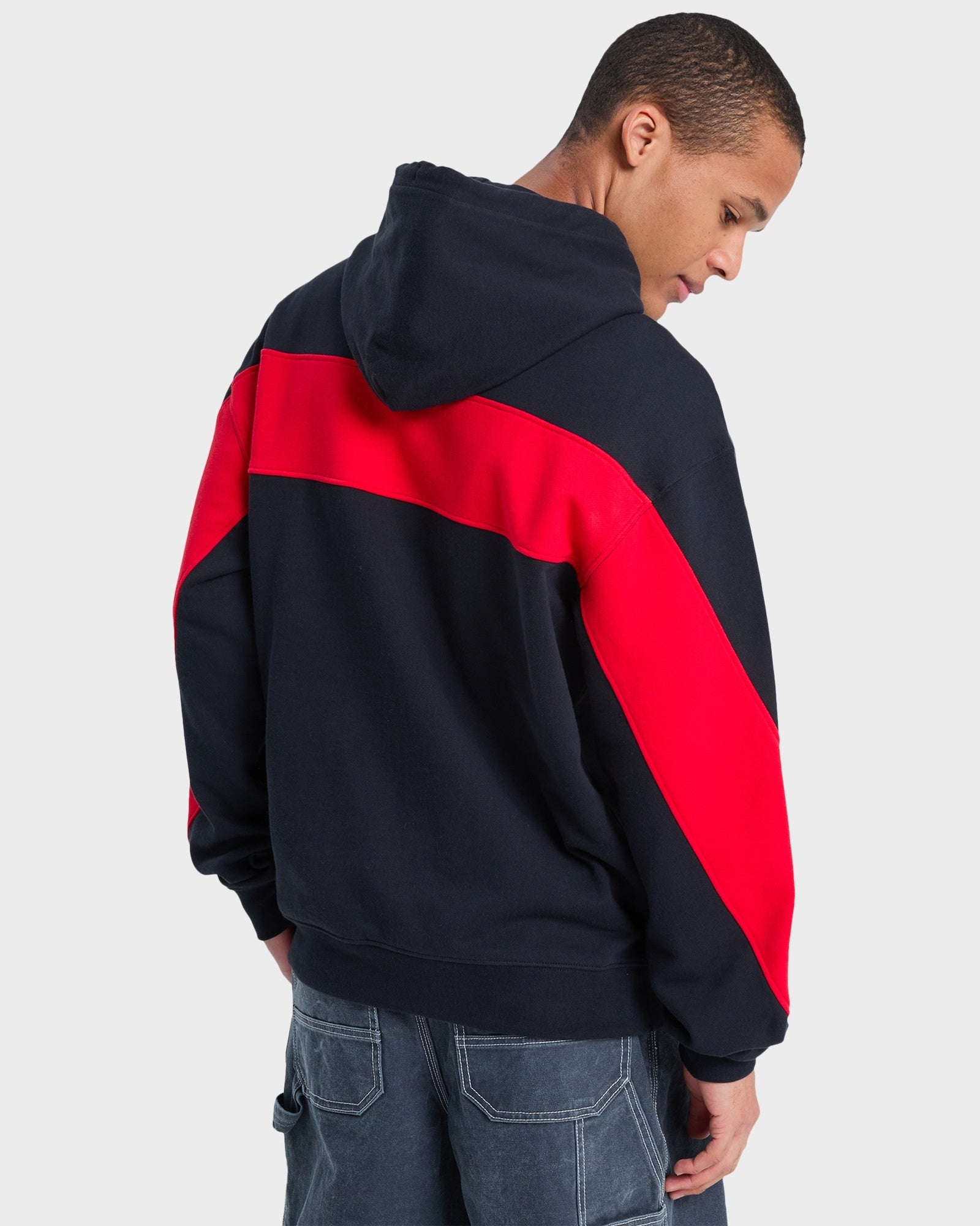 Mens Mercury Trident Pullover Hoodie – Black – Quiksilver AU