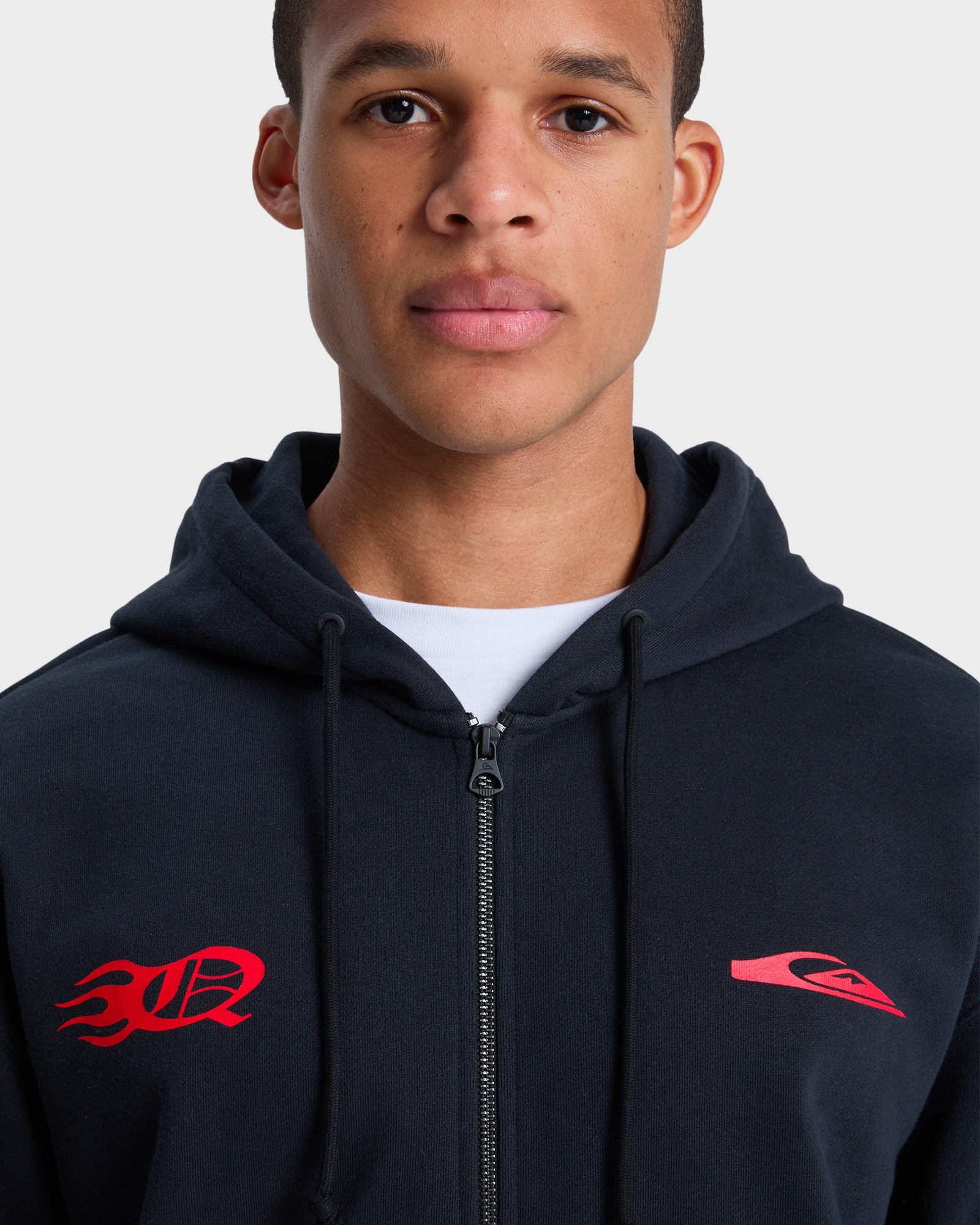 Mens Mercury Trident Zip Up Hoodie