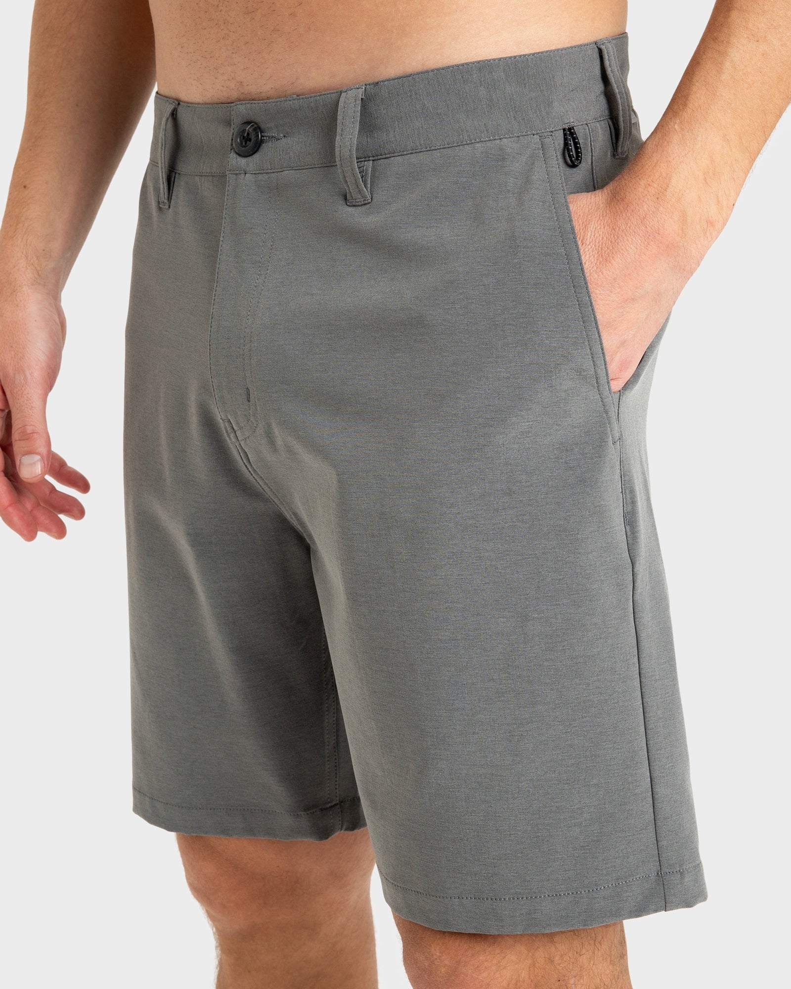 Mens Union Heather Amphibian 19" Hybrid Shorts