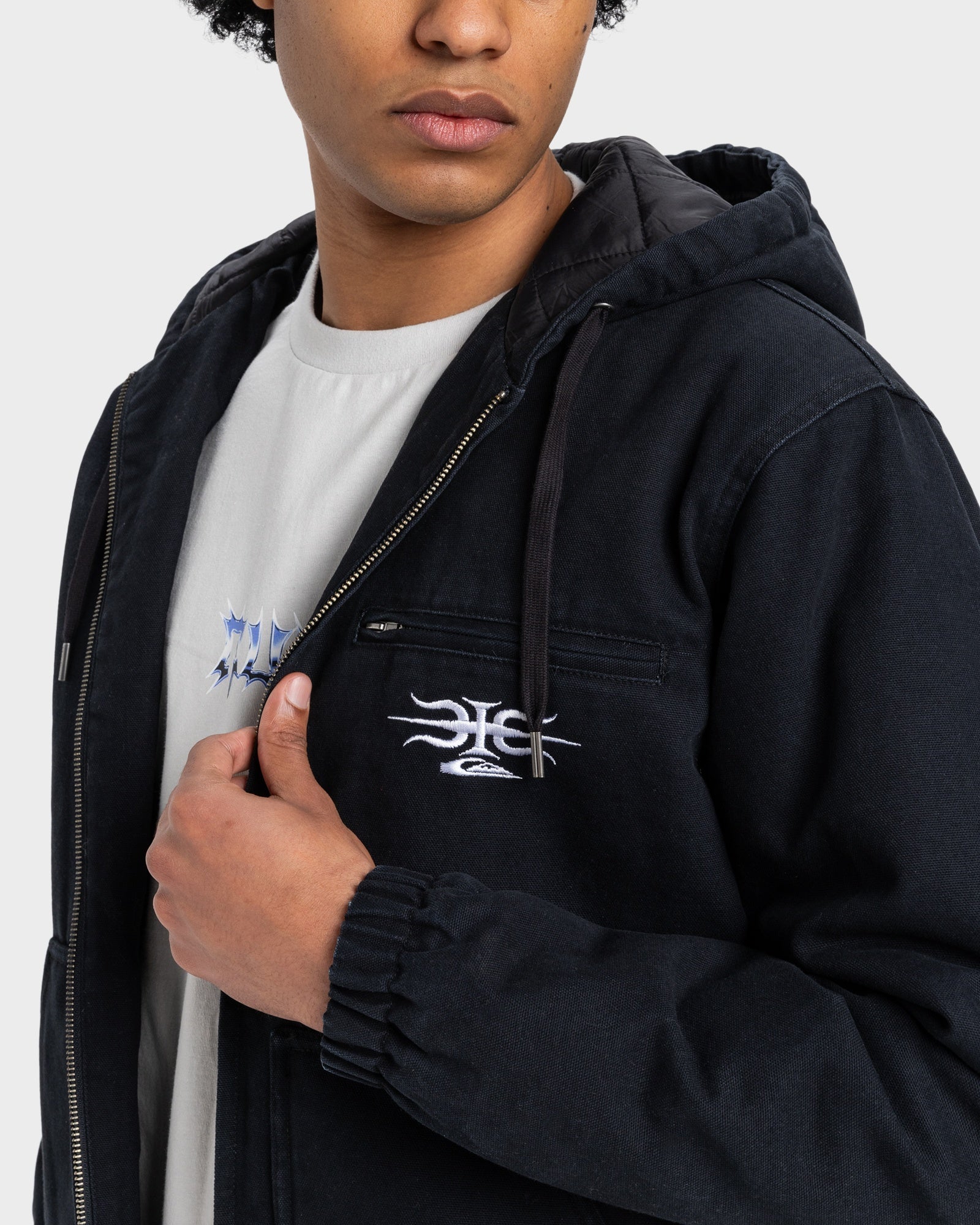 Mens Straight Out Mercury Jacket – Quiksilver