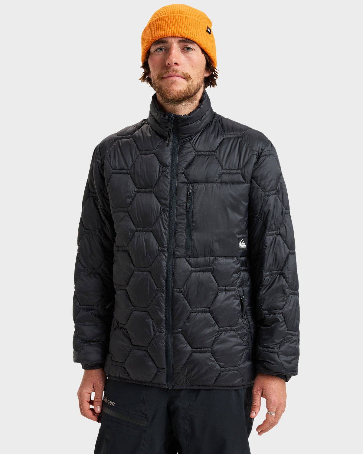 Mens Fuse Insulated Jacket – True Black – Quiksilver AU