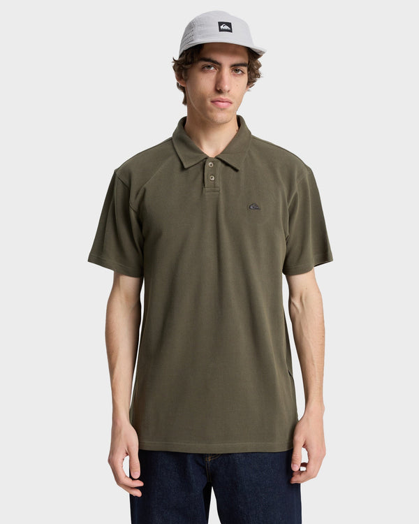 Mens Mw Pique Polo Short Sleeve Shirt