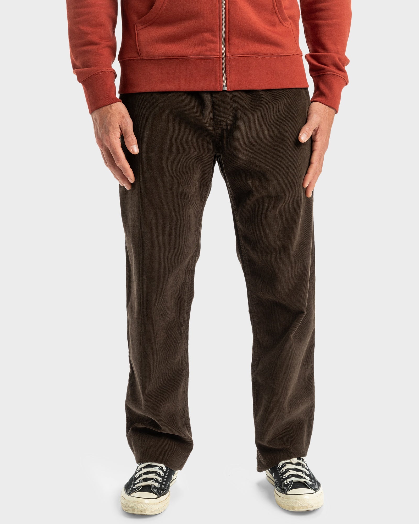 Mens Taxer Cord Chinos – Turkish Coffee – Quiksilver AU