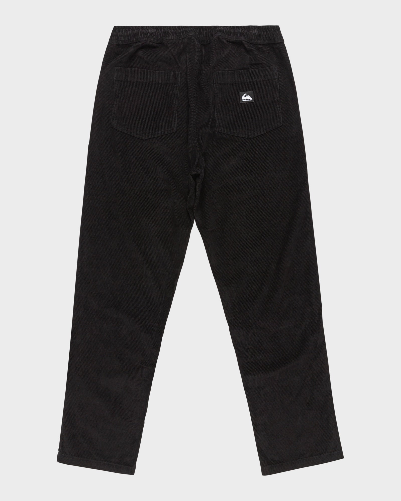 Mens Taxer Cord Pants – Black – Quiksilver AU