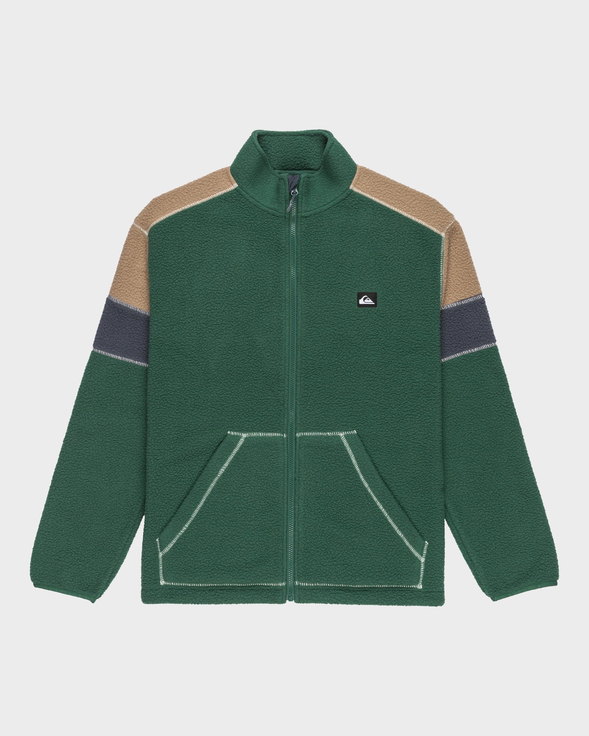 Mens Clean Coast Block Fleece Jacket