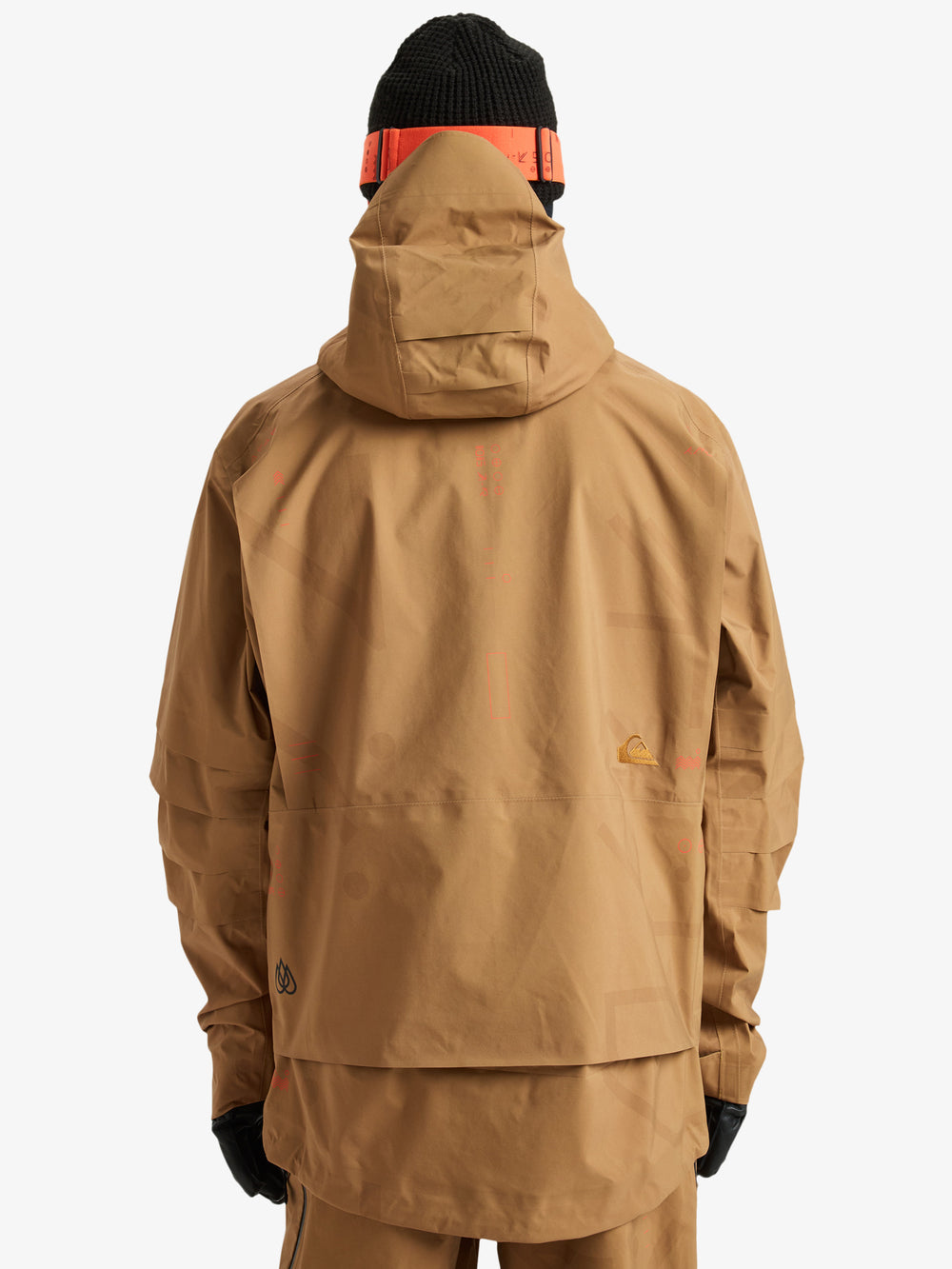 Mens Travis Rice 3L Gore-Tex Pro Snow Jacket – Tr Bone Brown ...
